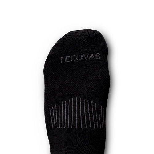 Ankle Socks (3-Pack) - Black Polyester Spandex