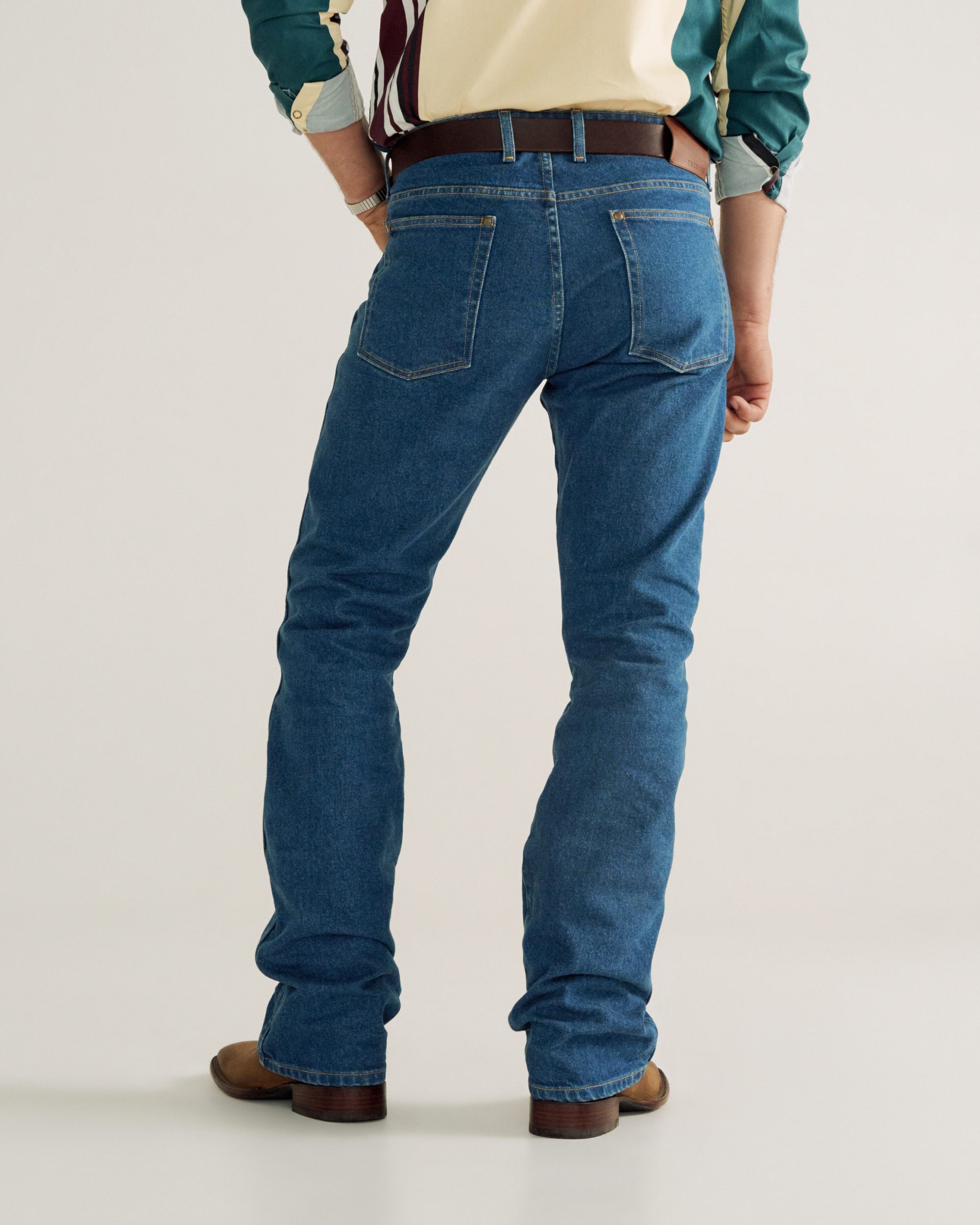 Men's Modern Bootcut Heritage Denim - Medium Blue Heritage Denim