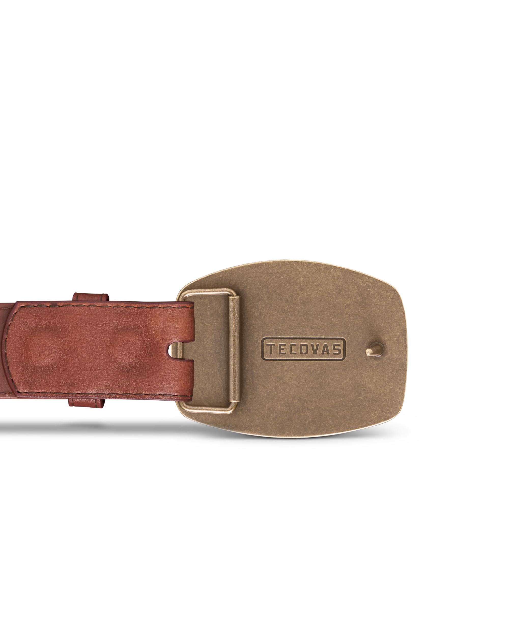 Bison Buckle - Antique Brass Metal