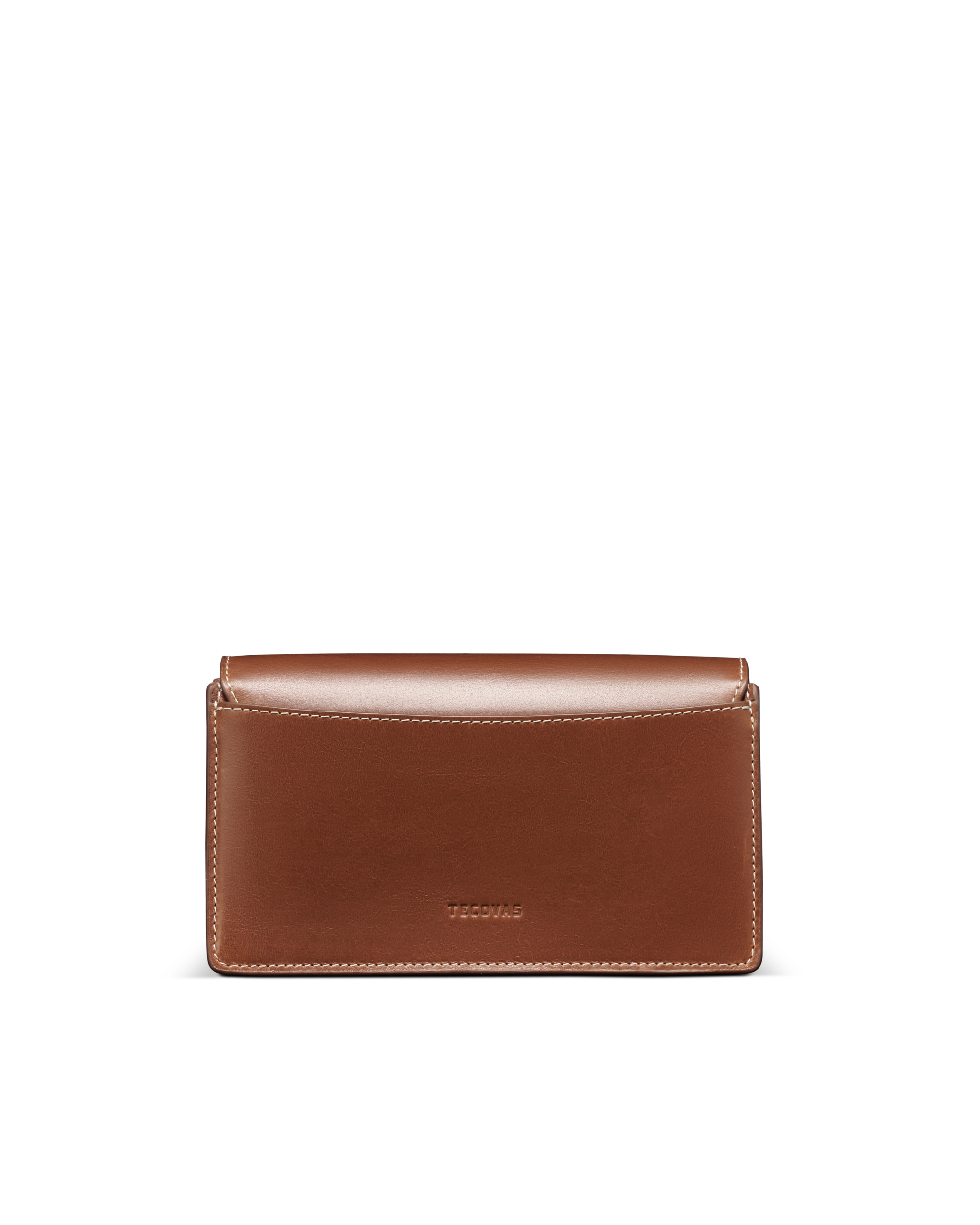 Concho Chain Crossbody - Saddle Cowhide