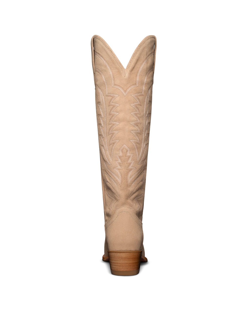 The Abby Wide Calf - Driftwood Suede