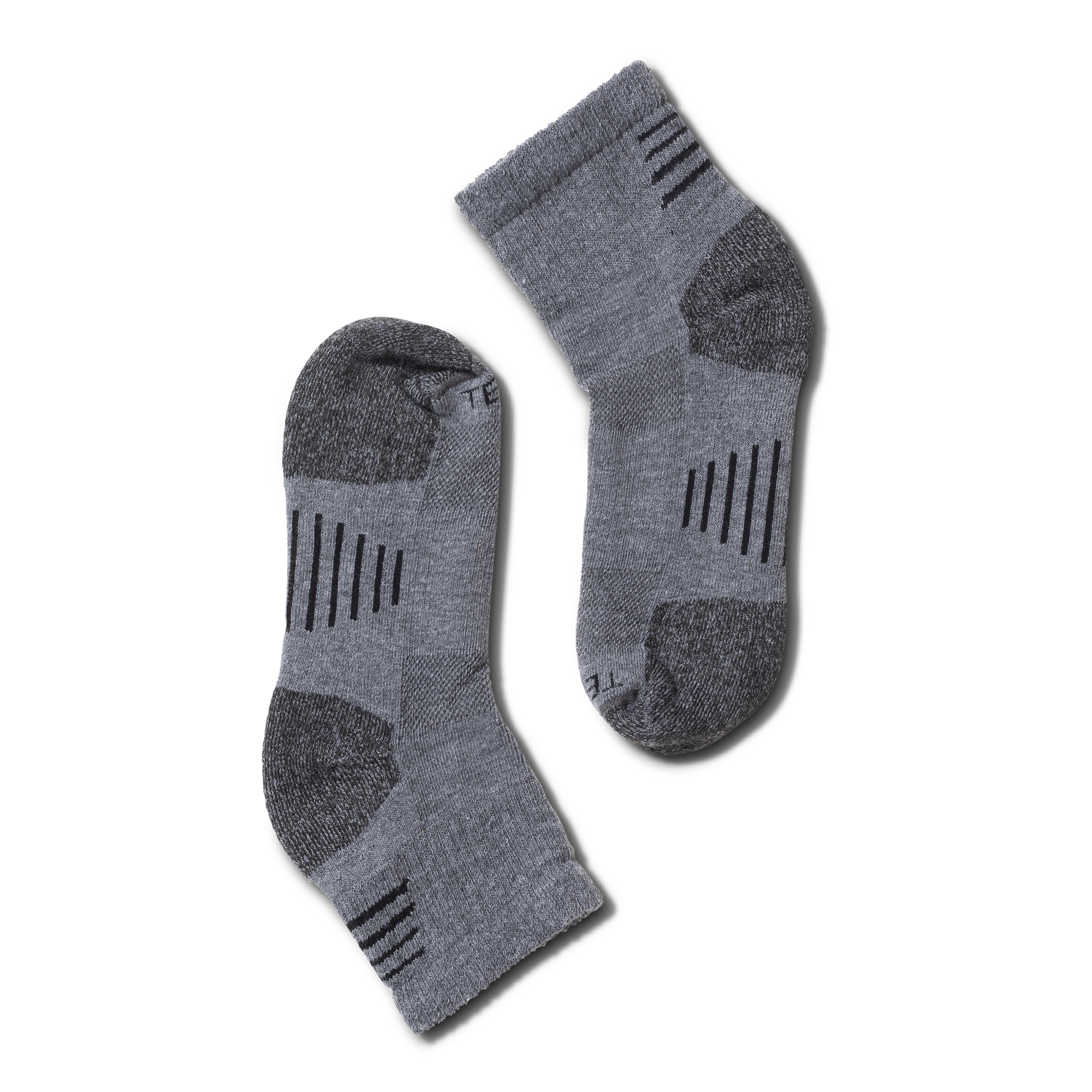 Hiking Socks (3-Pack) - Charcoal Polyester Spandex