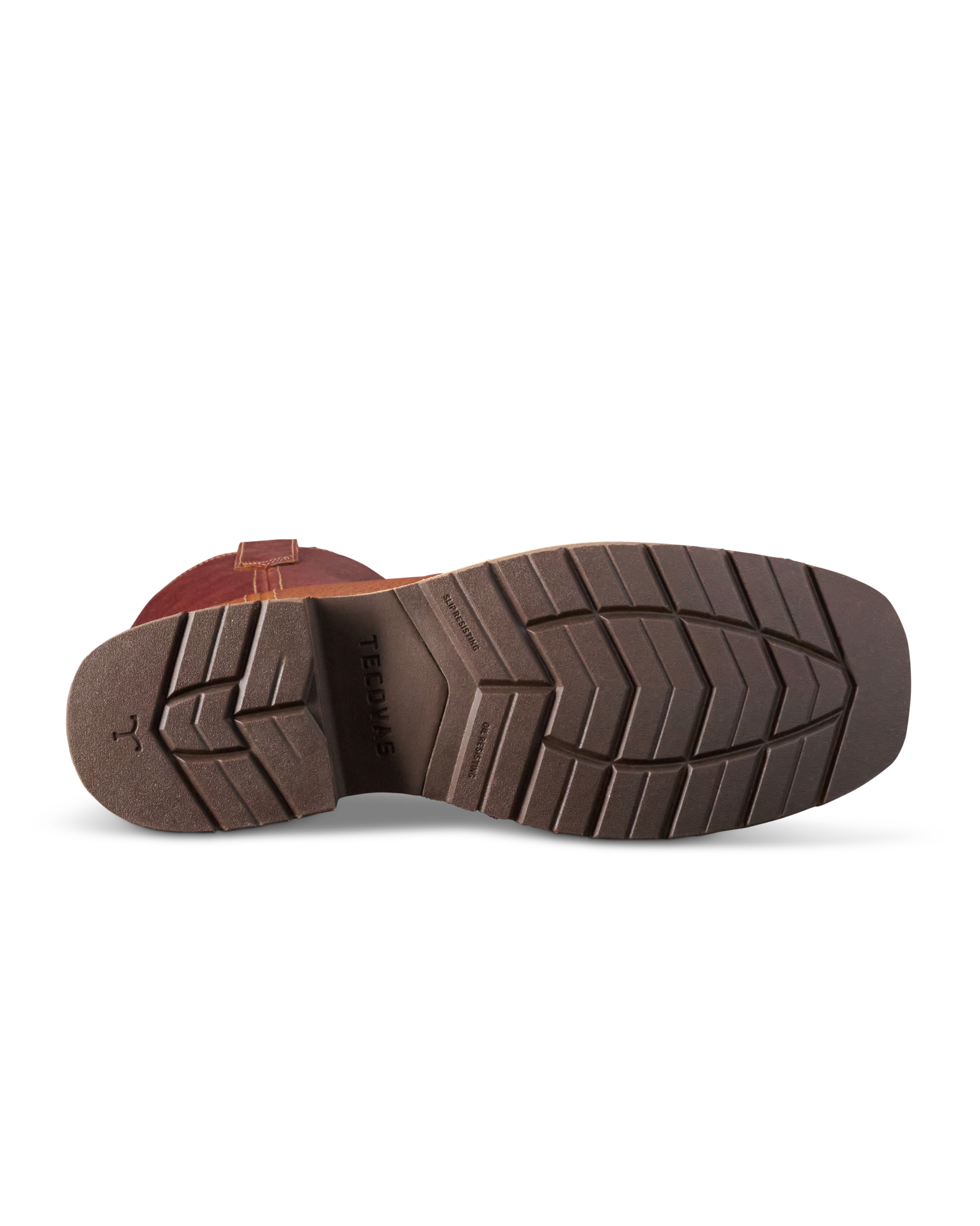 The Rugged Square Toe - Saddle Cowhide