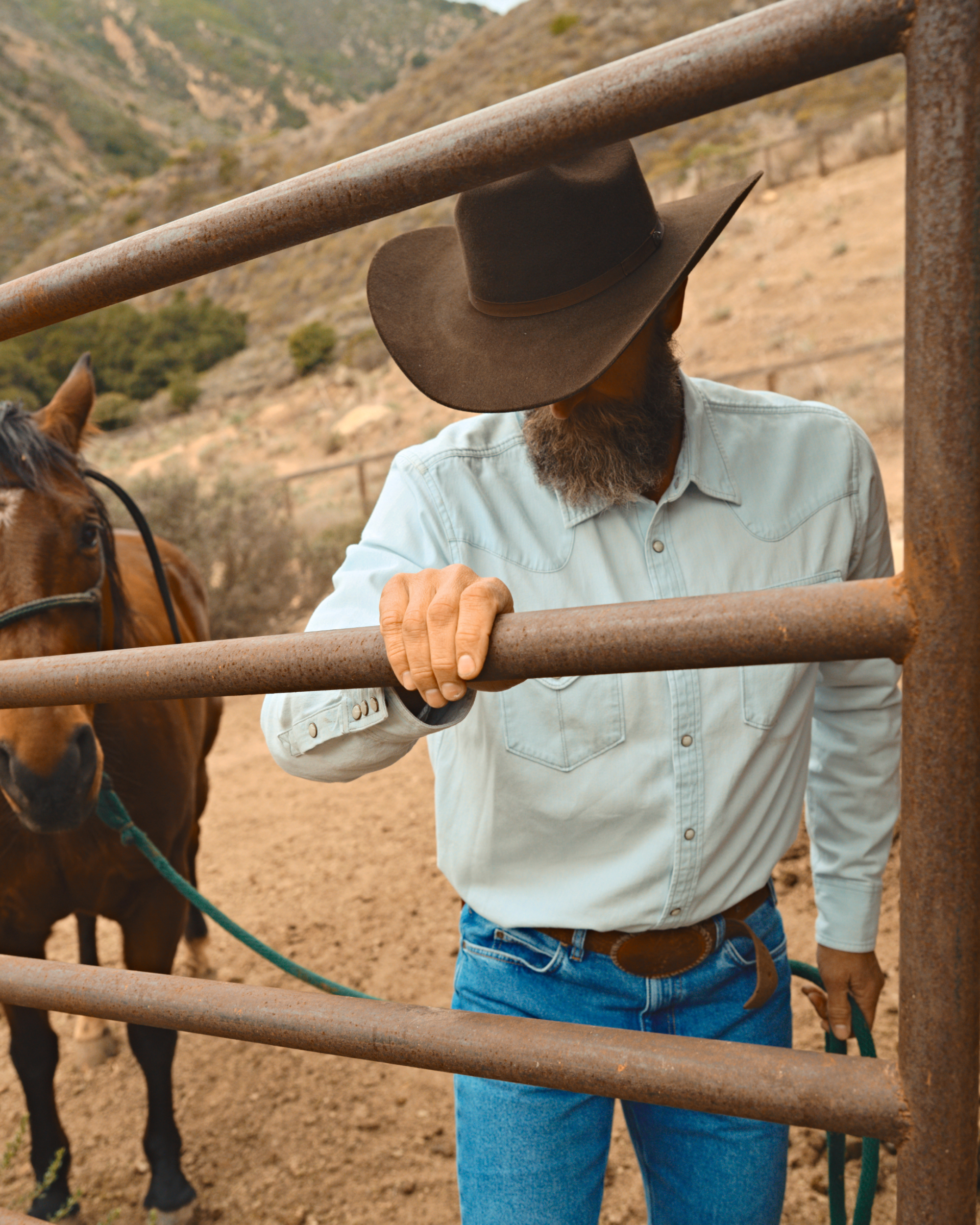 Cattleman Fur Cowboy Hat - Umber Rabbit Fur