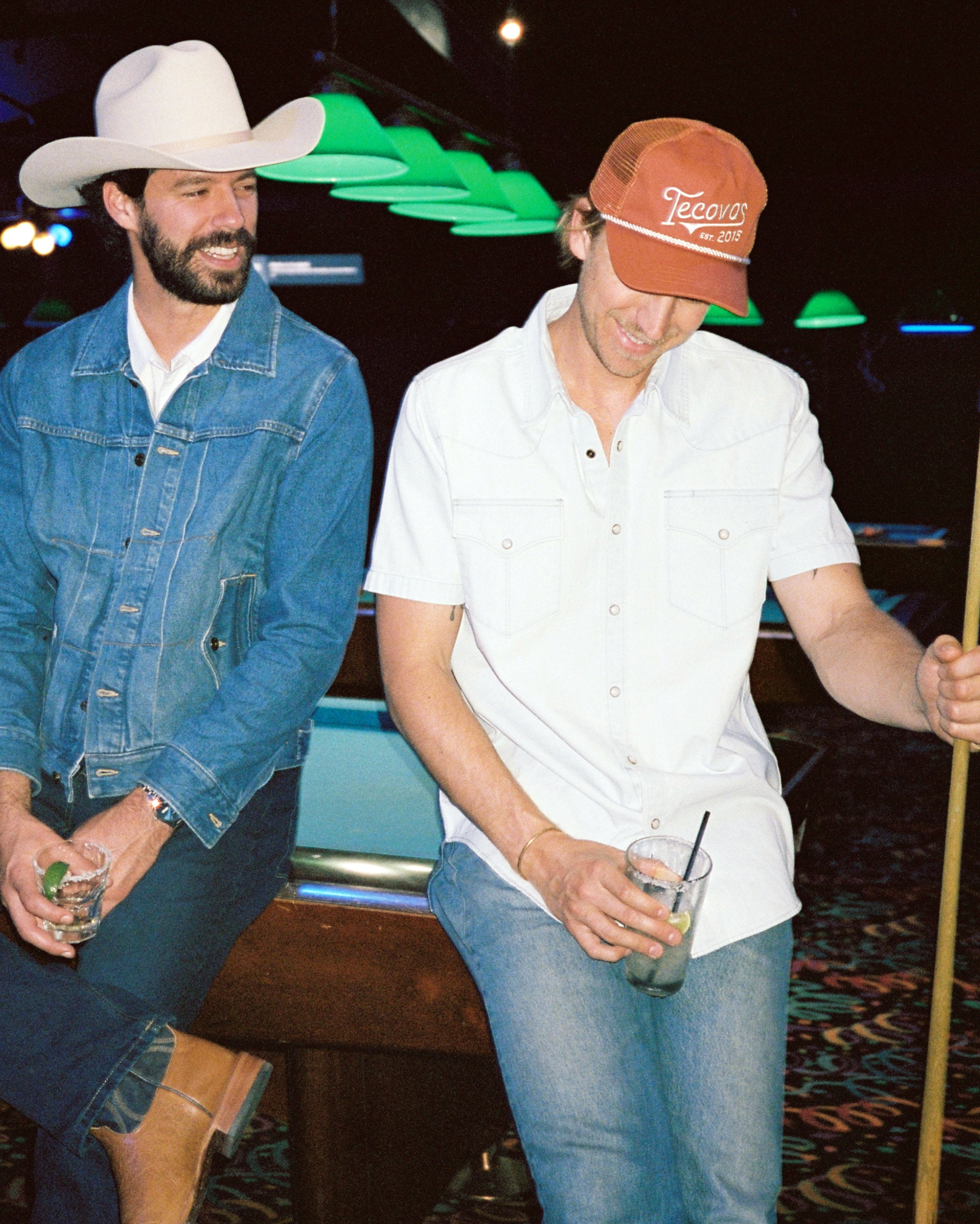 Tecovas Gameday Trucker - Burnt Orange Cotton Polyester