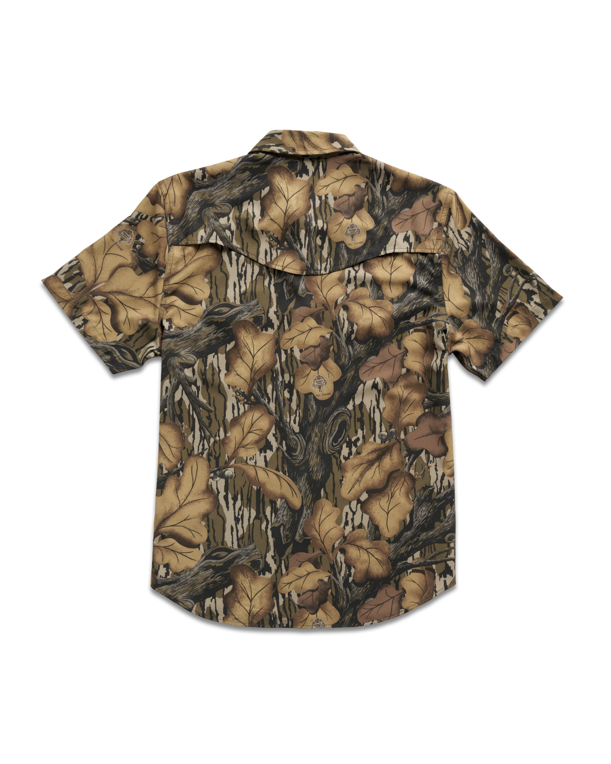 Men's Performance Short Sleeve Western Pearl Snap - Fall Foliage Performance