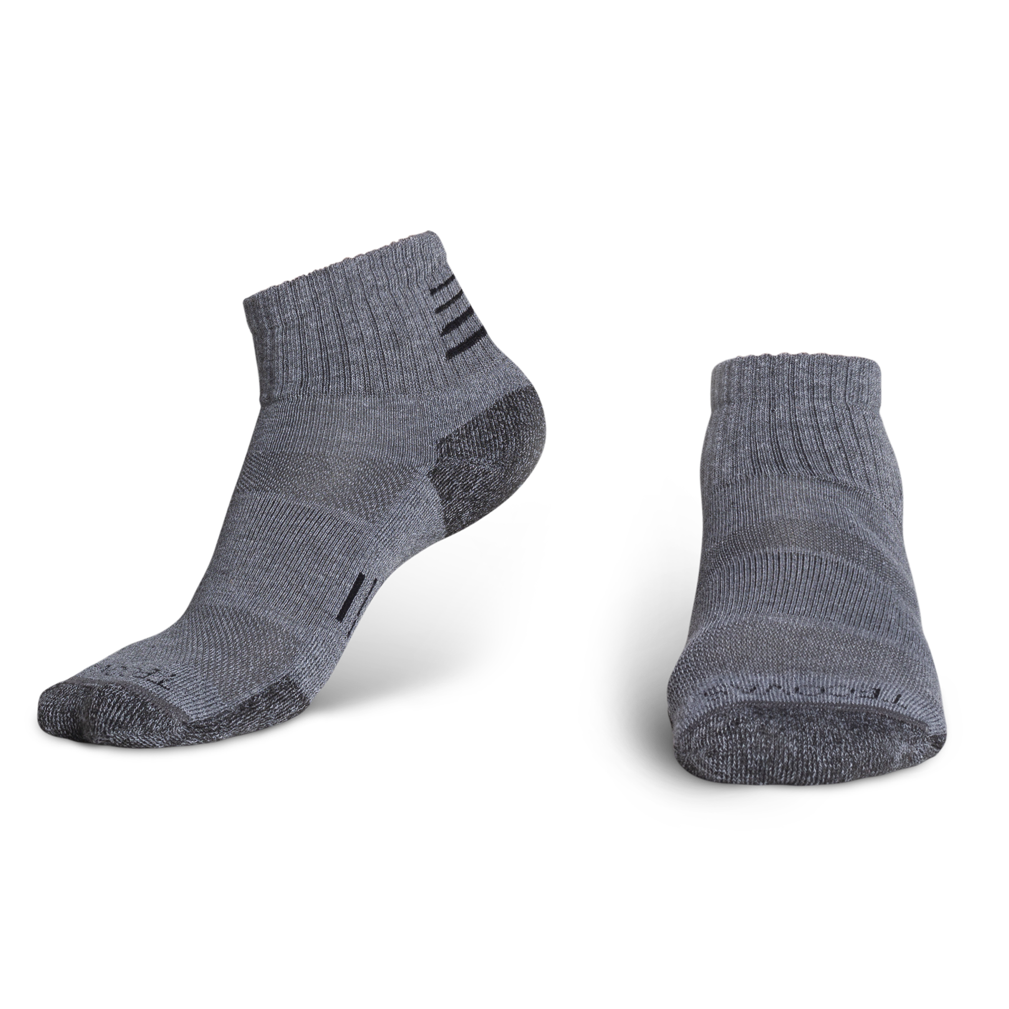 Hiking Socks (3-Pack) - Charcoal Polyester Spandex