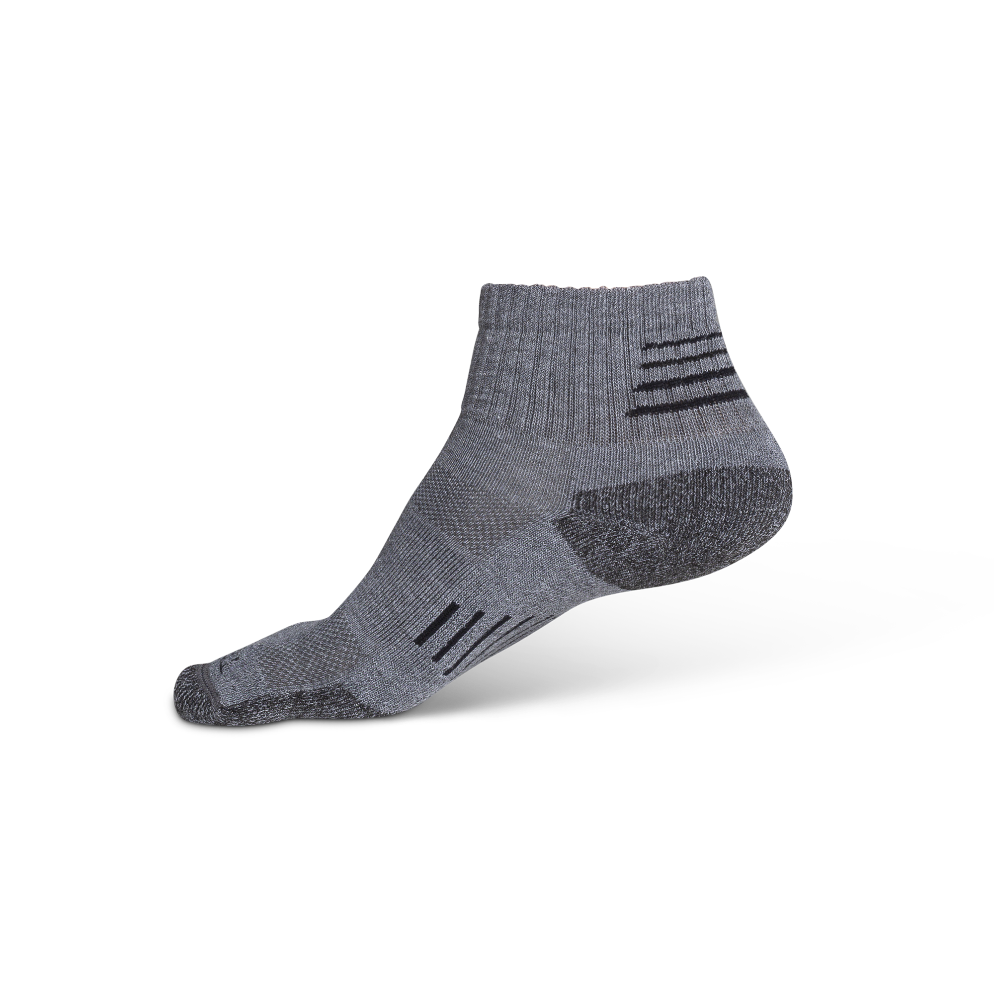 Hiking Socks (3-Pack) - Charcoal Polyester Spandex