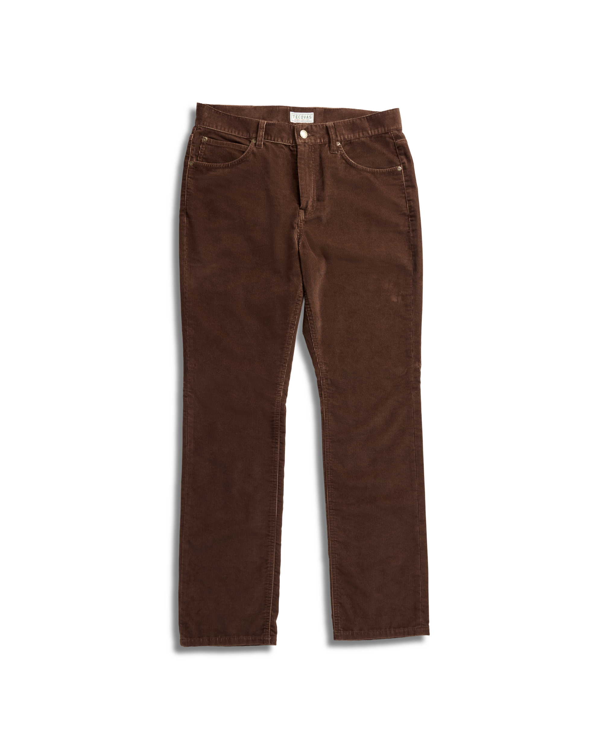 Men's Slim Straight Stretch Corduroy - Brown Corduroy