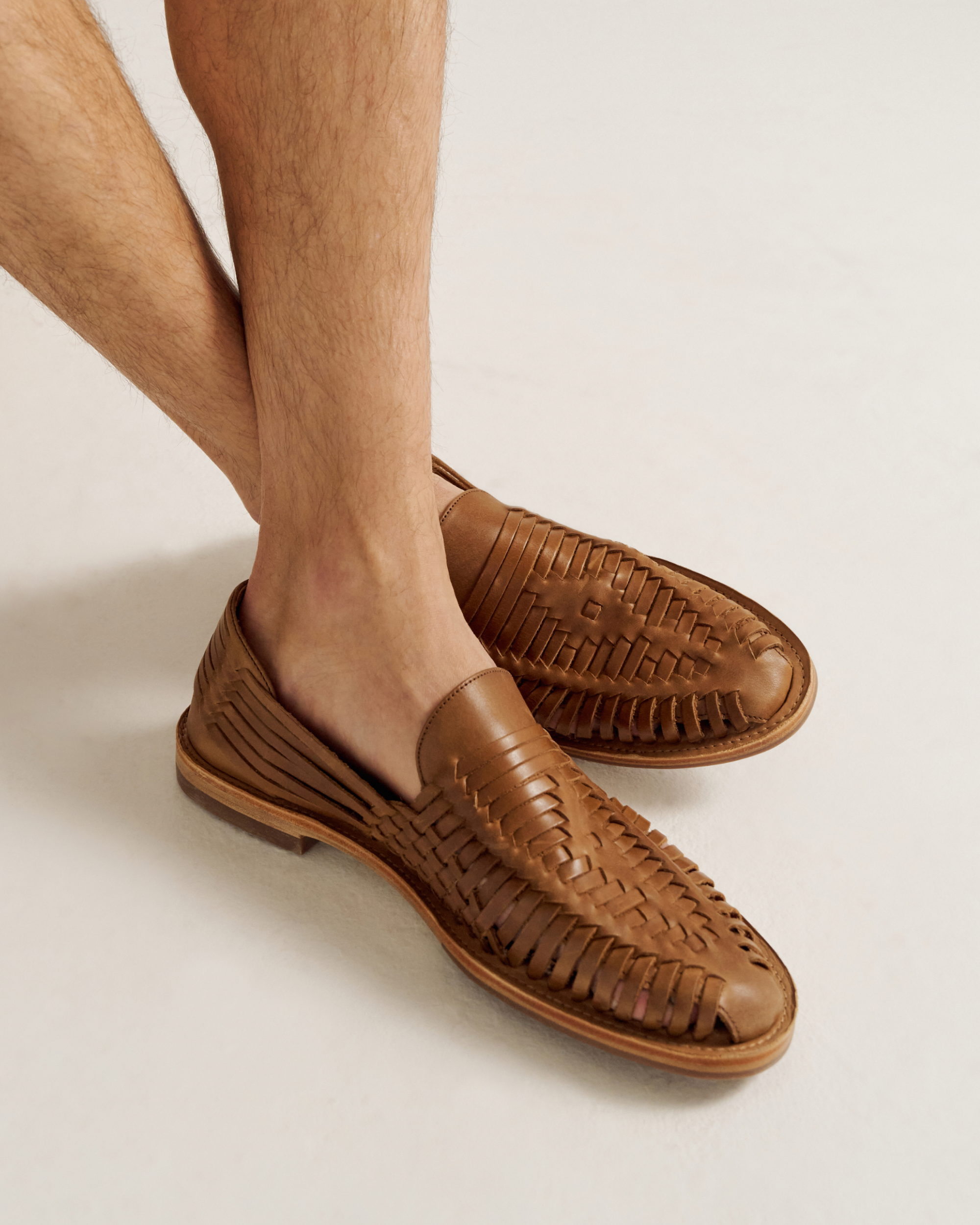 The Mateo - Butterscotch Cowhide