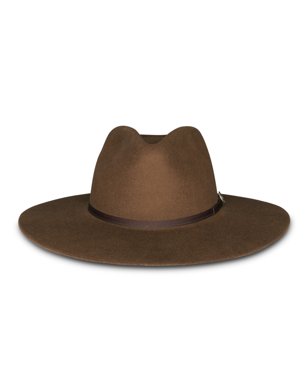 The Belle Wool Cowgirl Hat - Medium Brown Wool