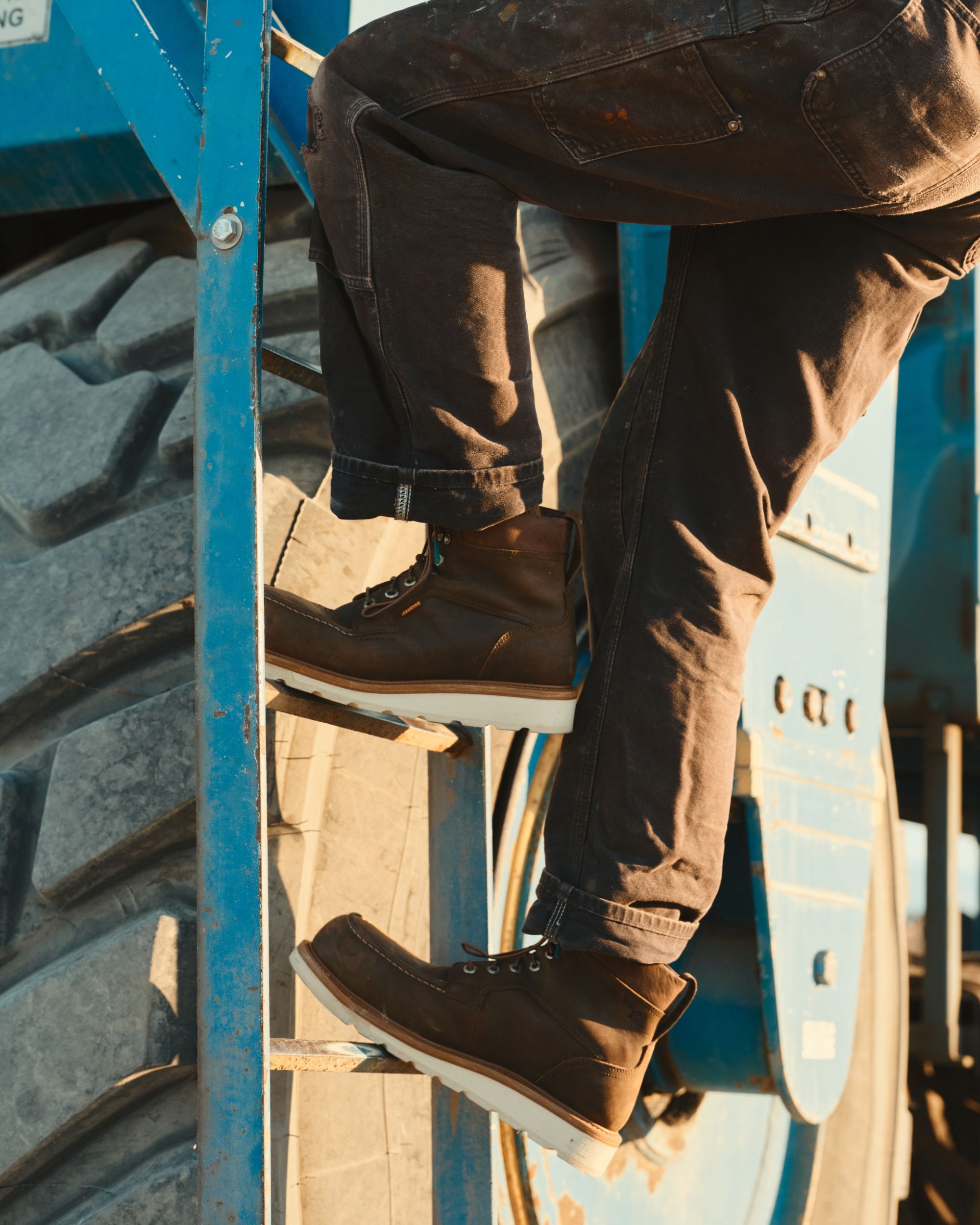 LongHaul Waterproof Moc Composite Toe Work Boot - Espresso Cowhide