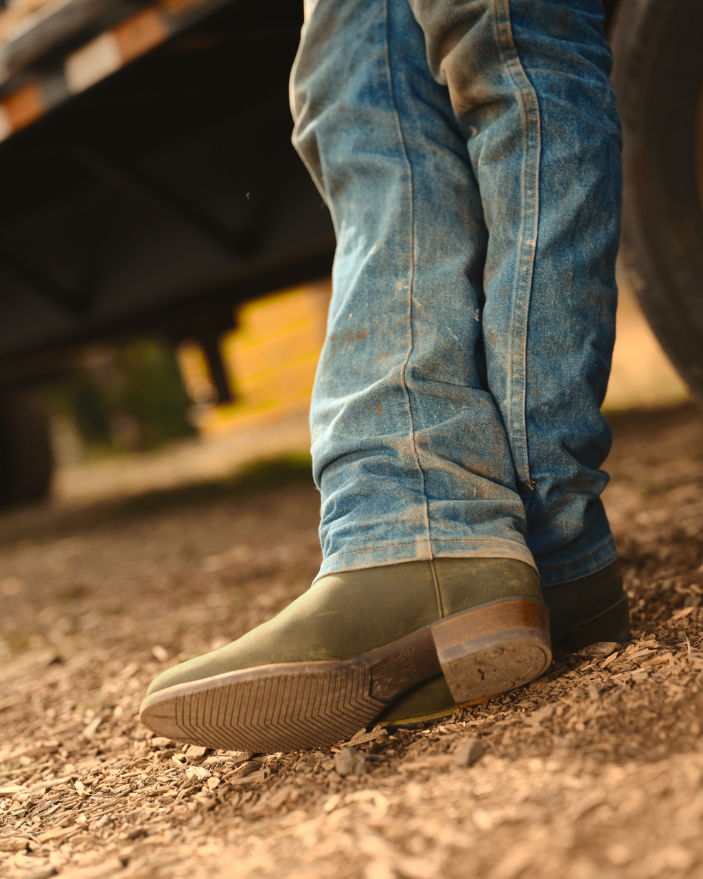 Tecovas x Mossy Oak Buck - Canteen Cowhide