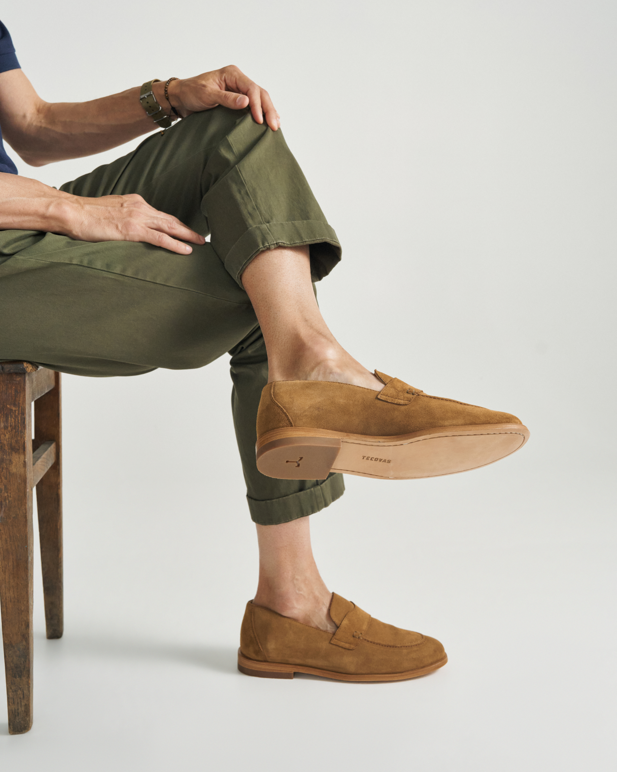 The Monterrey Penny - Cork Suede
