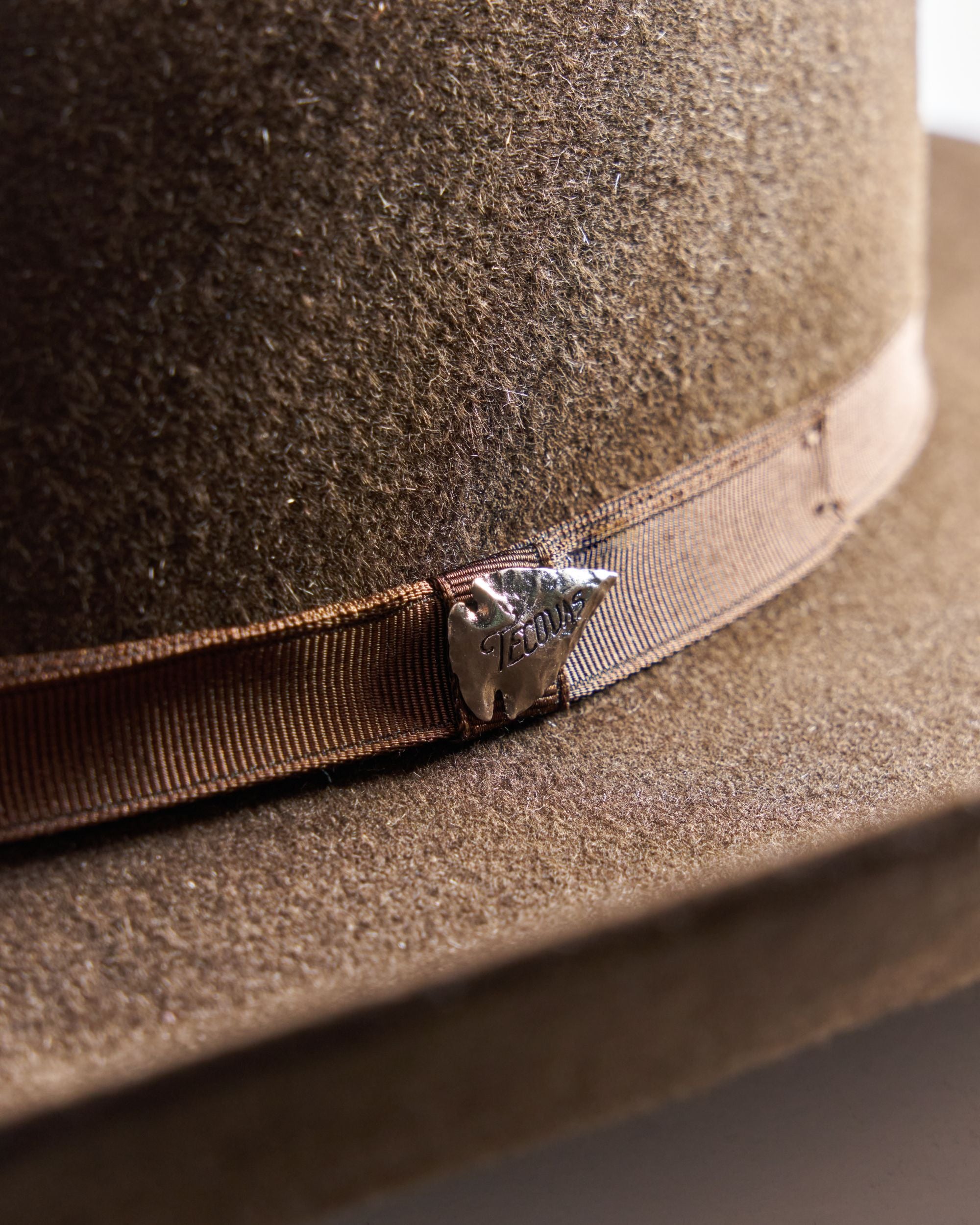 Cattleman Fur Cowboy Hat - Umber Rabbit Fur