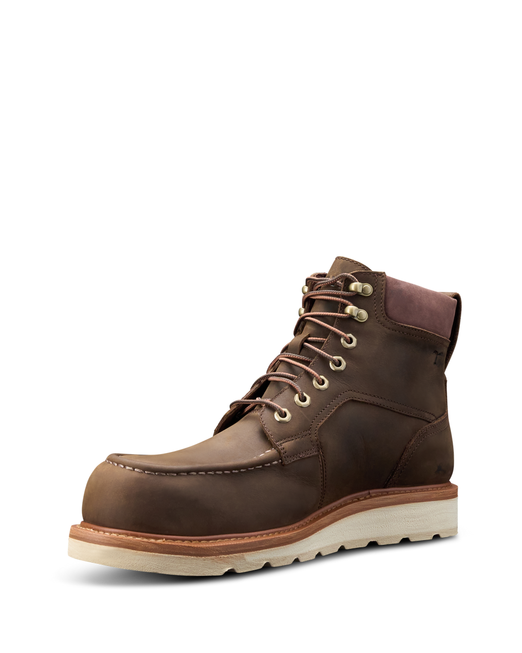 LongHaul Waterproof Moc Composite Toe Work Boot - Espresso Cowhide