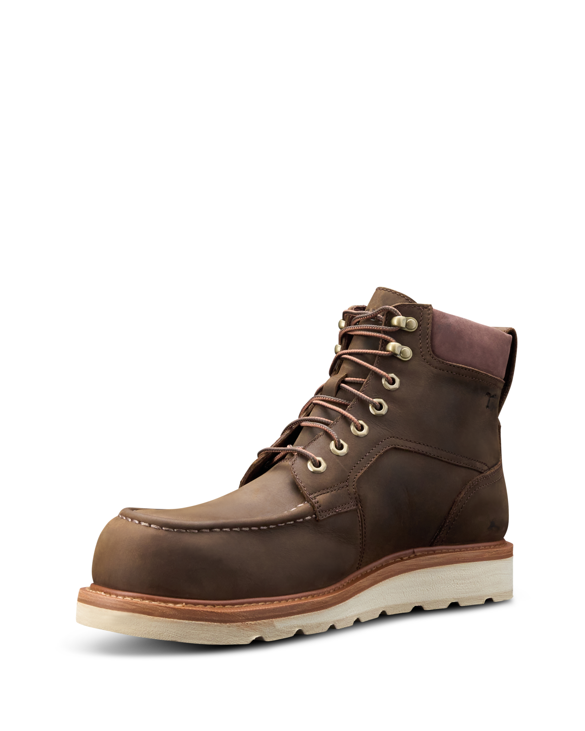 LongHaul Waterproof Moc Composite Toe Work Boot - Espresso Cowhide