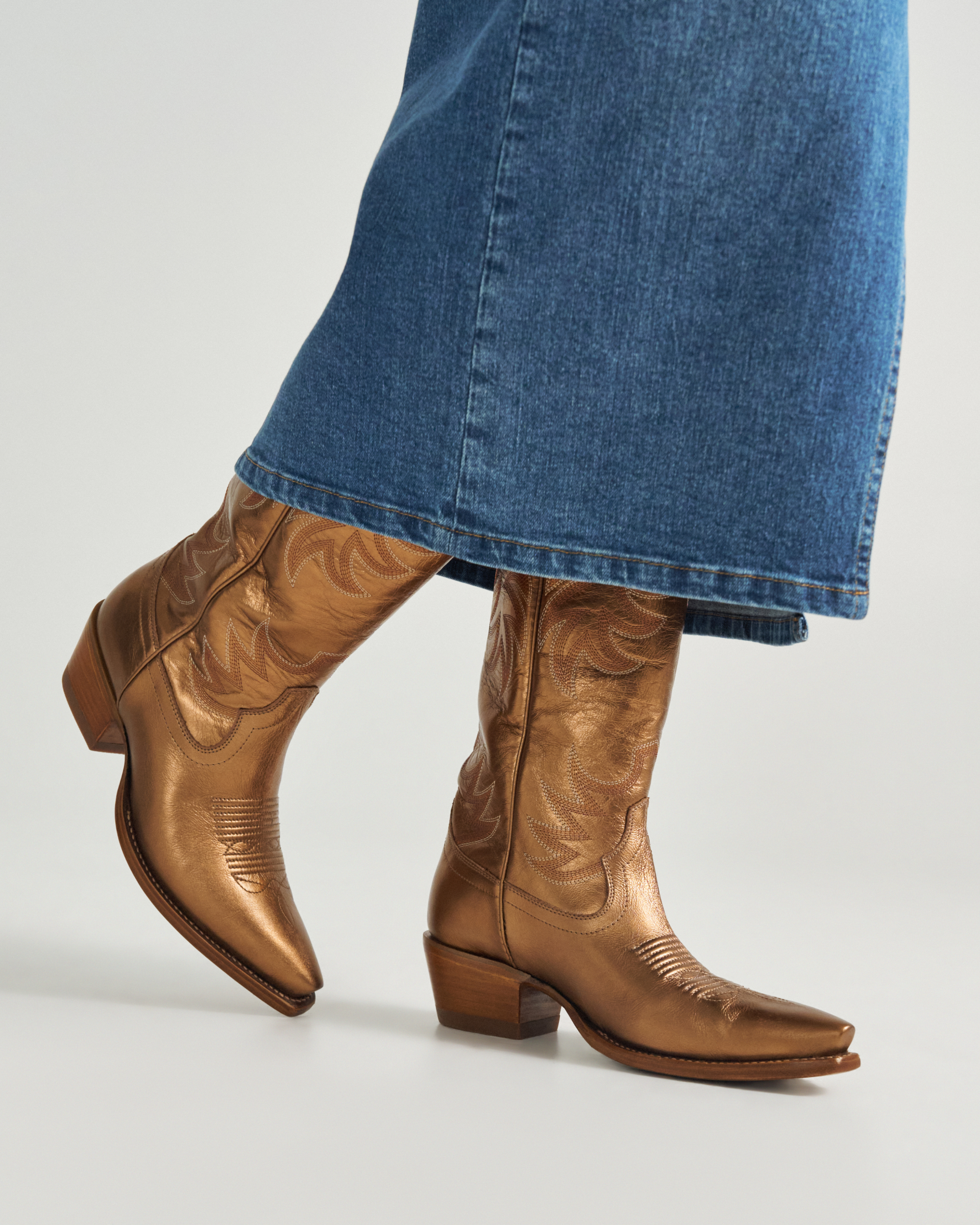 The Annie - Copper Cowhide