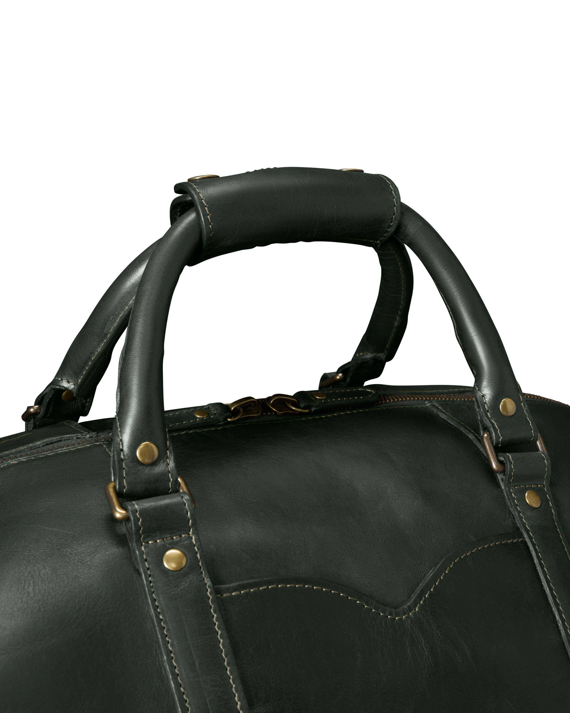 Bartlett Large Weekender - Midnight Green Cowhide