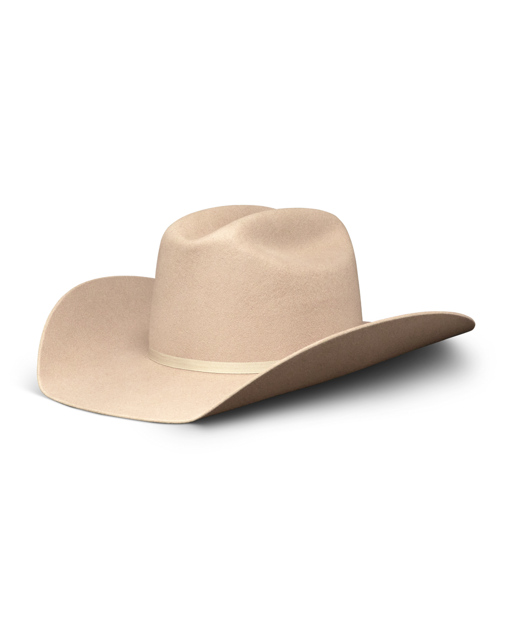 Cattleman Wool Cowboy Hat - Khaki Wool