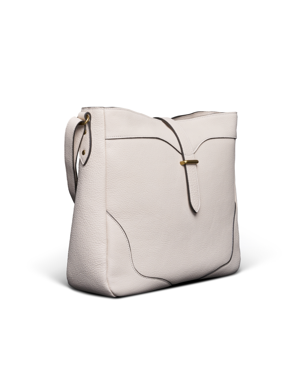 Women's Sierra Hobo Bag - Antique White Cowhide