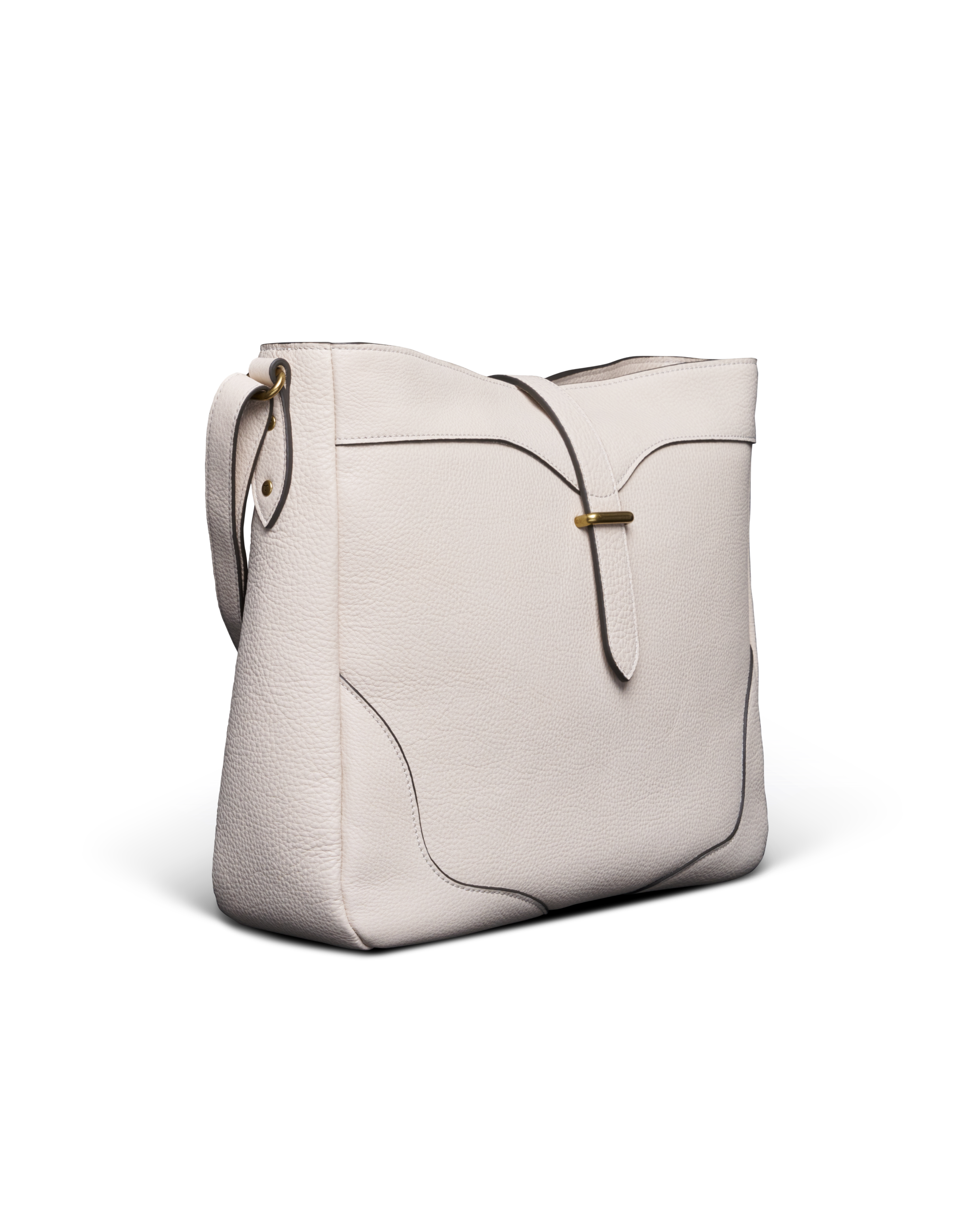 Women's Sierra Hobo Bag - Antique White Cowhide
