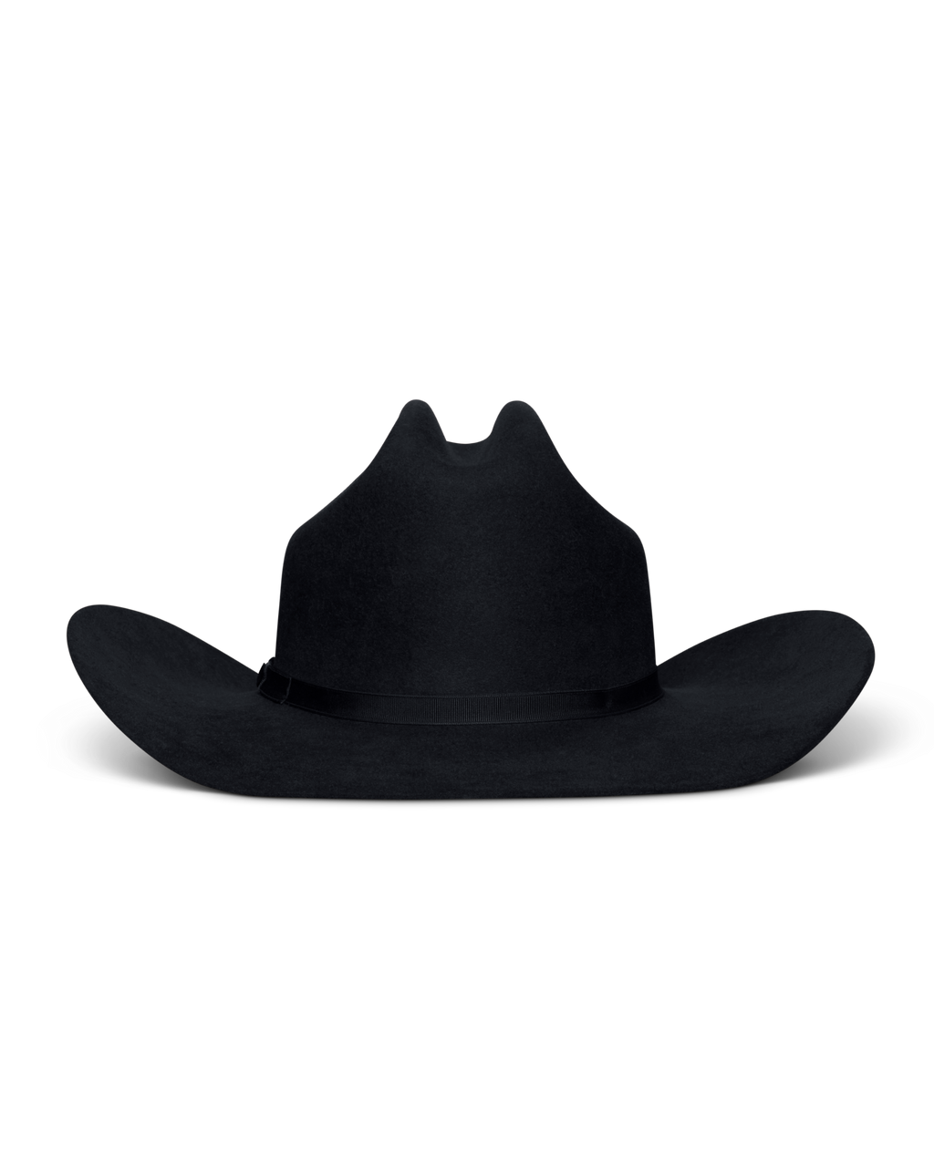 Cattleman Fur Cowboy Hat - Black Rabbit Fur