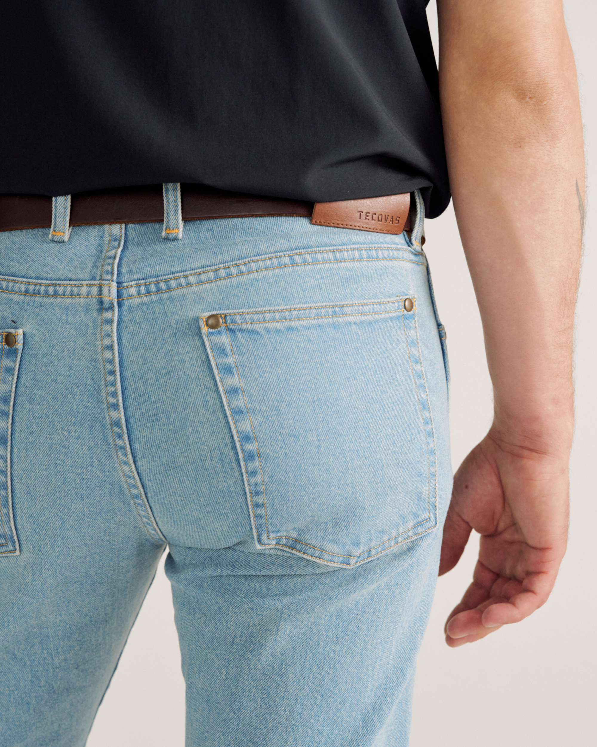 Men's Modern Bootcut Heritage Denim - Light Blue Heritage Denim