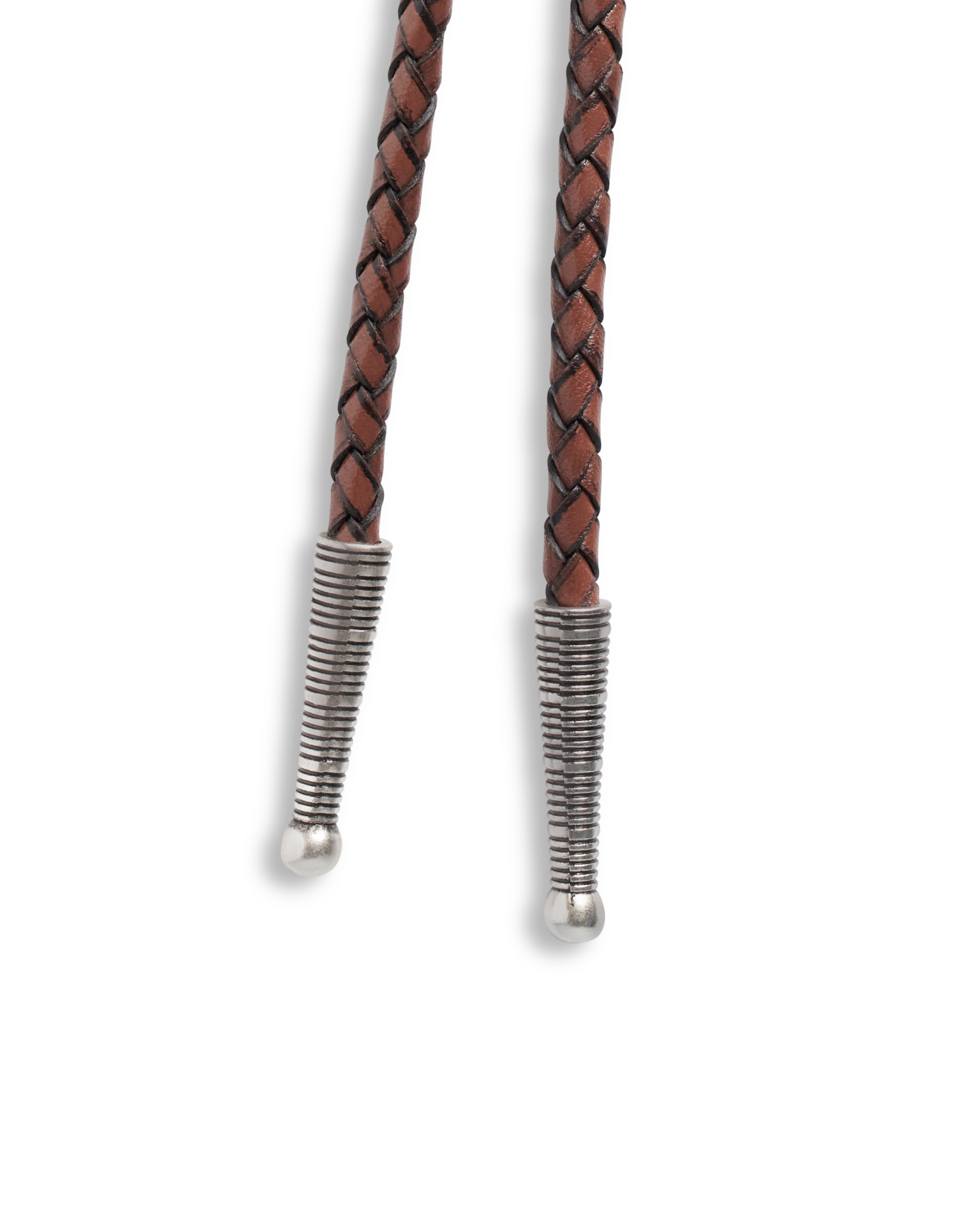 Iron Lamb Turquoise Drop Bolo - Turquoise Brown Turquoise