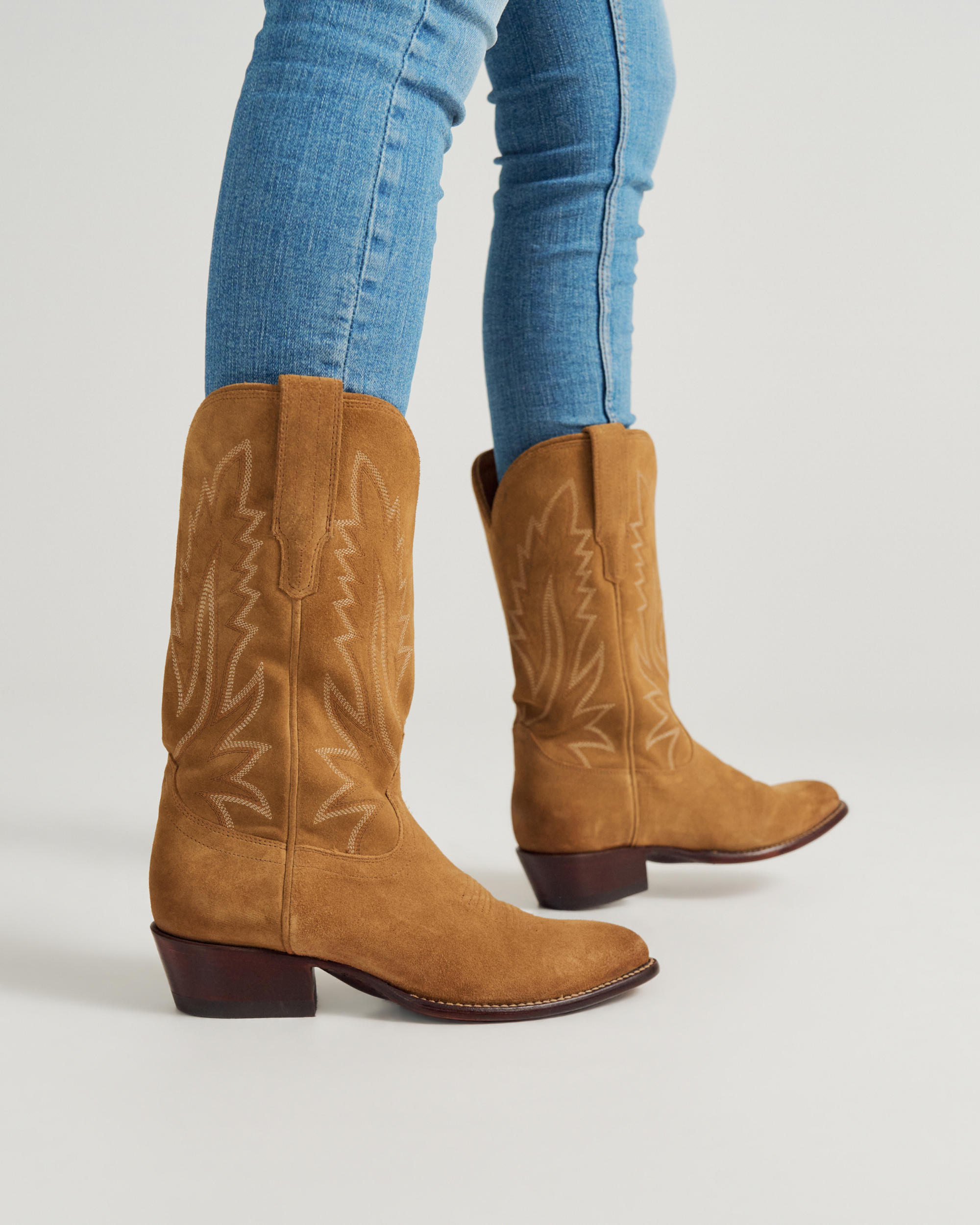 The Jamie - Caramel Suede