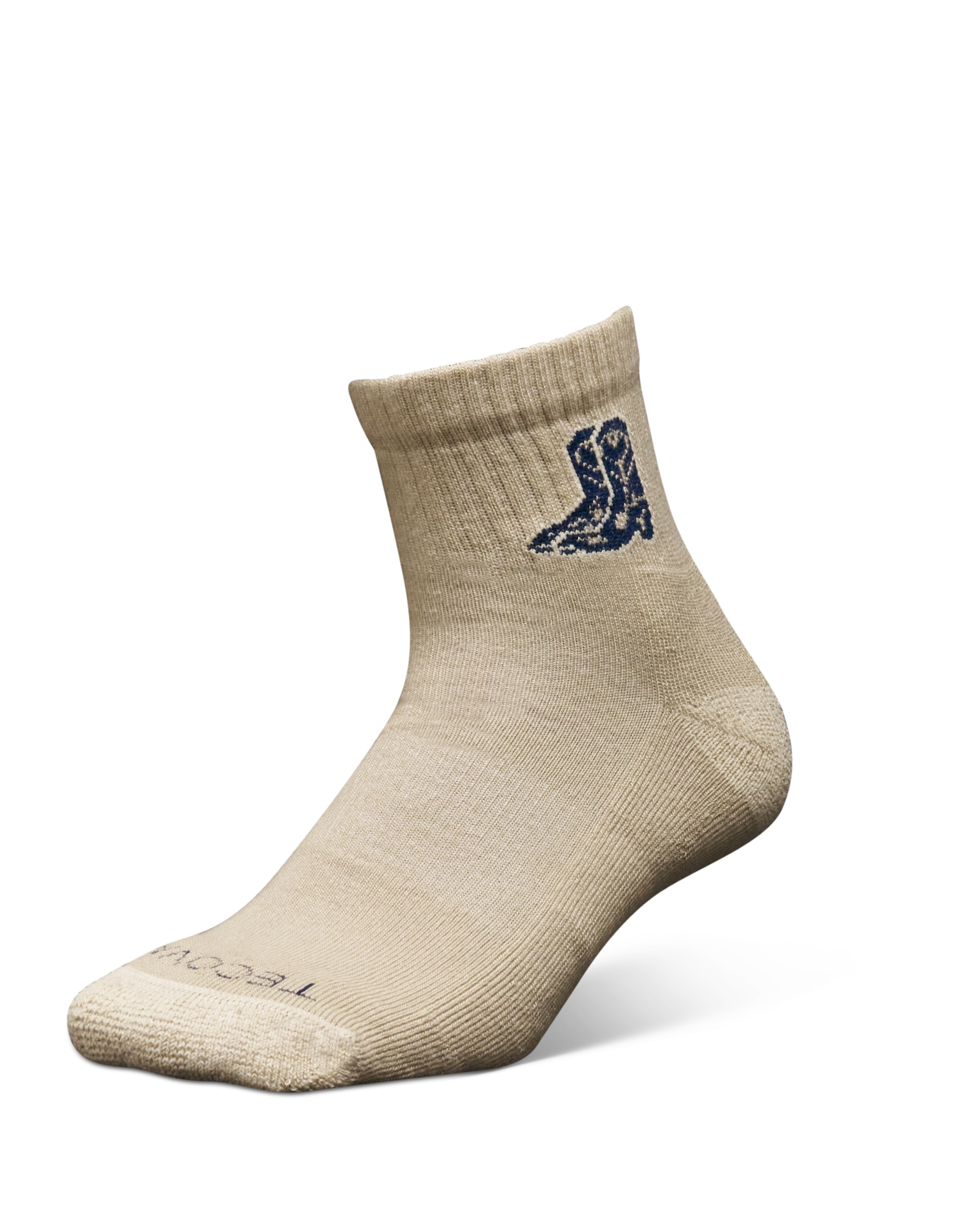 Boots Icon Hiker Socks (2-Pack) - Navy Sand Polyester Spandex