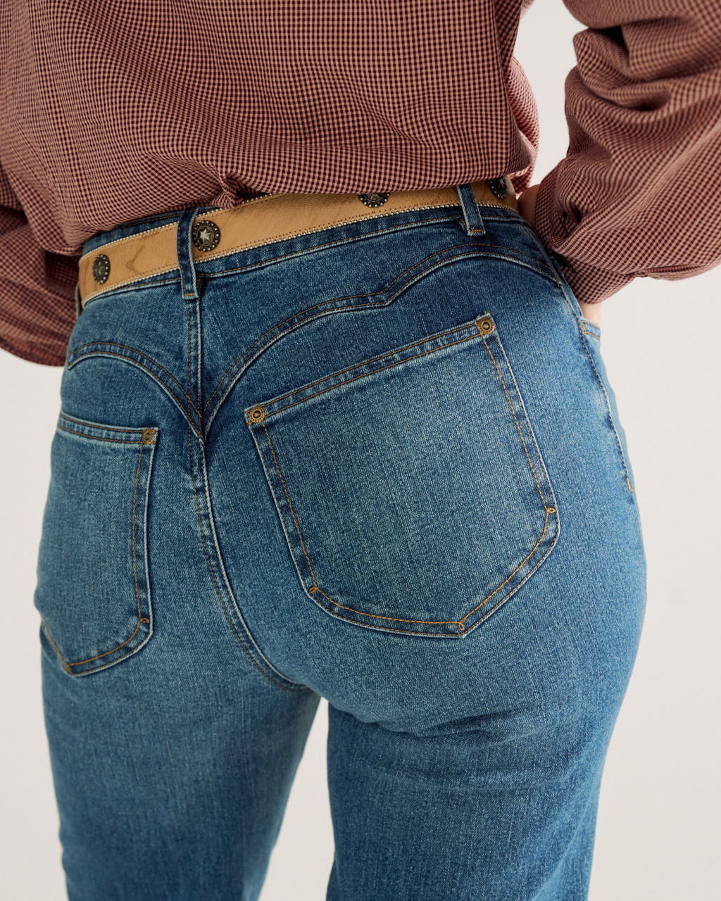 Women's Vintage High Rise Jean - Medium Wash Denim