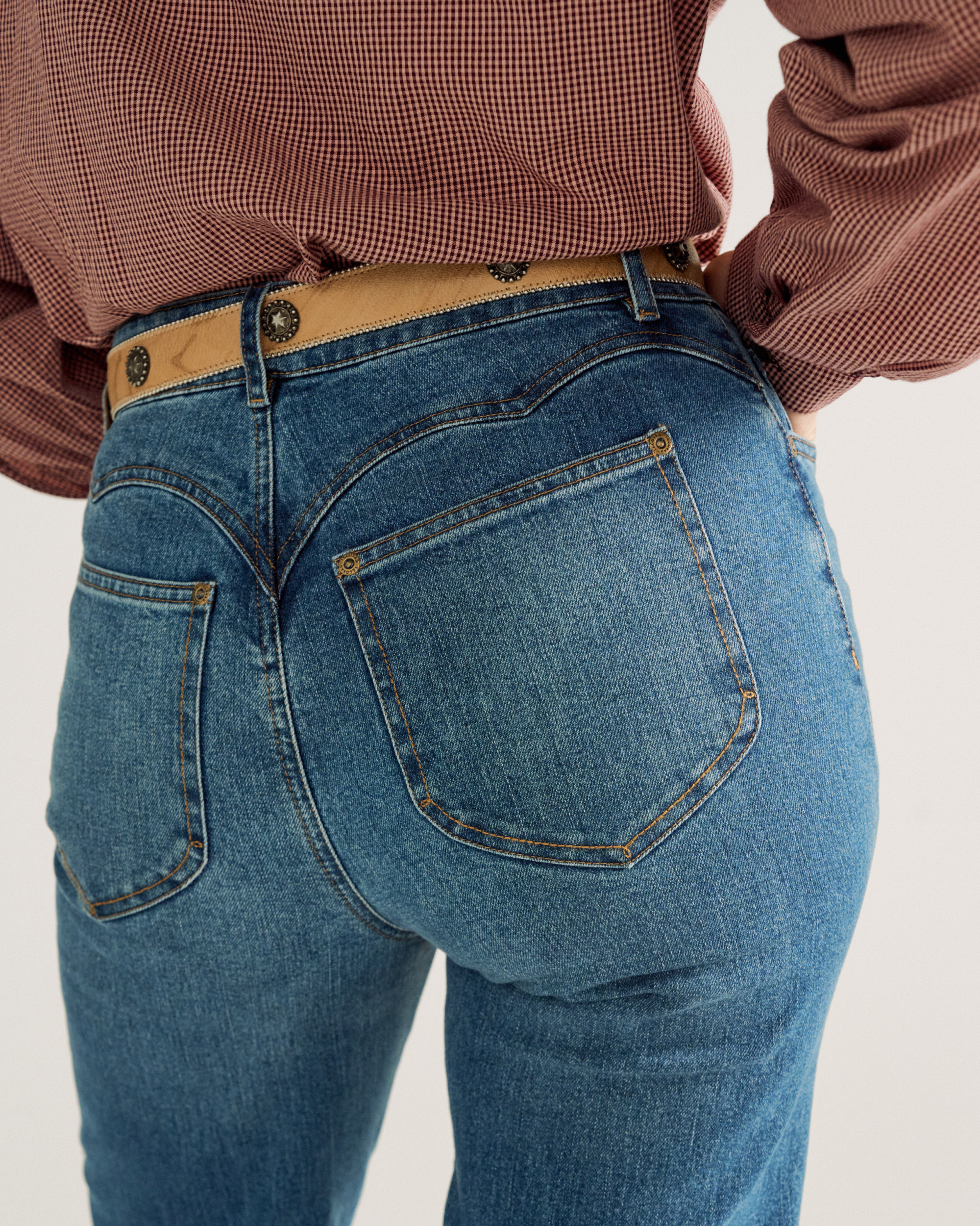 Women's Vintage High Rise Jean - Medium Wash Denim