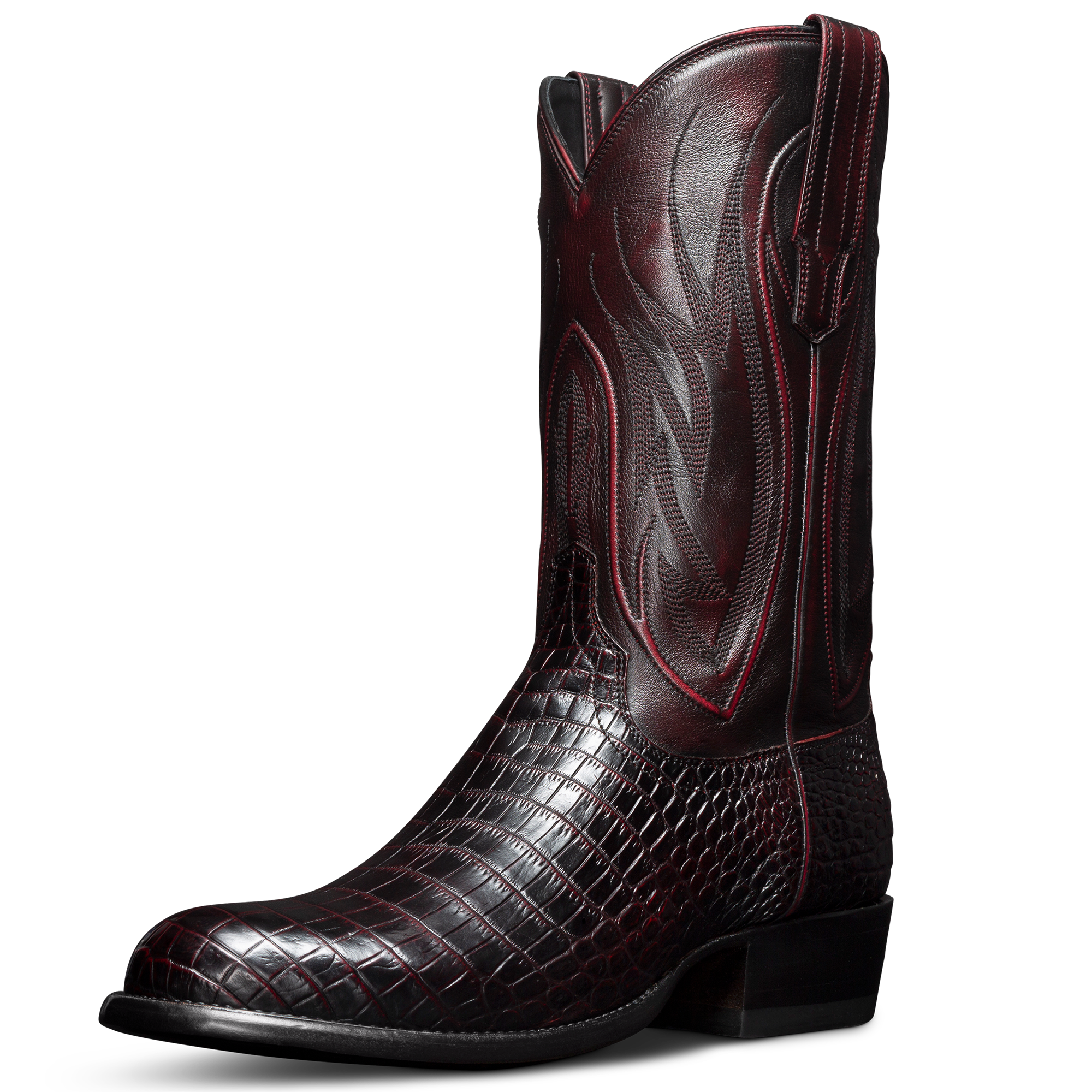 The Cooper - Black Cherry Crocodile