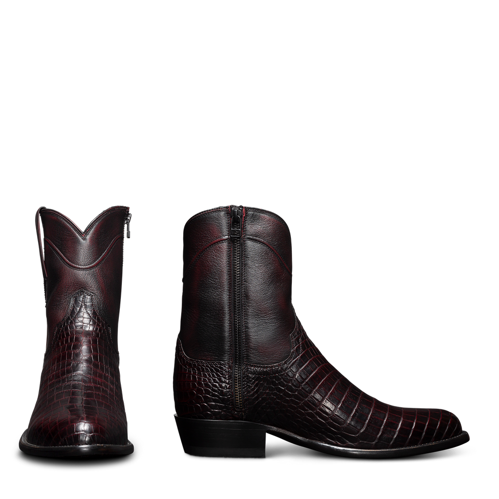 The Dean - Black Cherry Crocodile