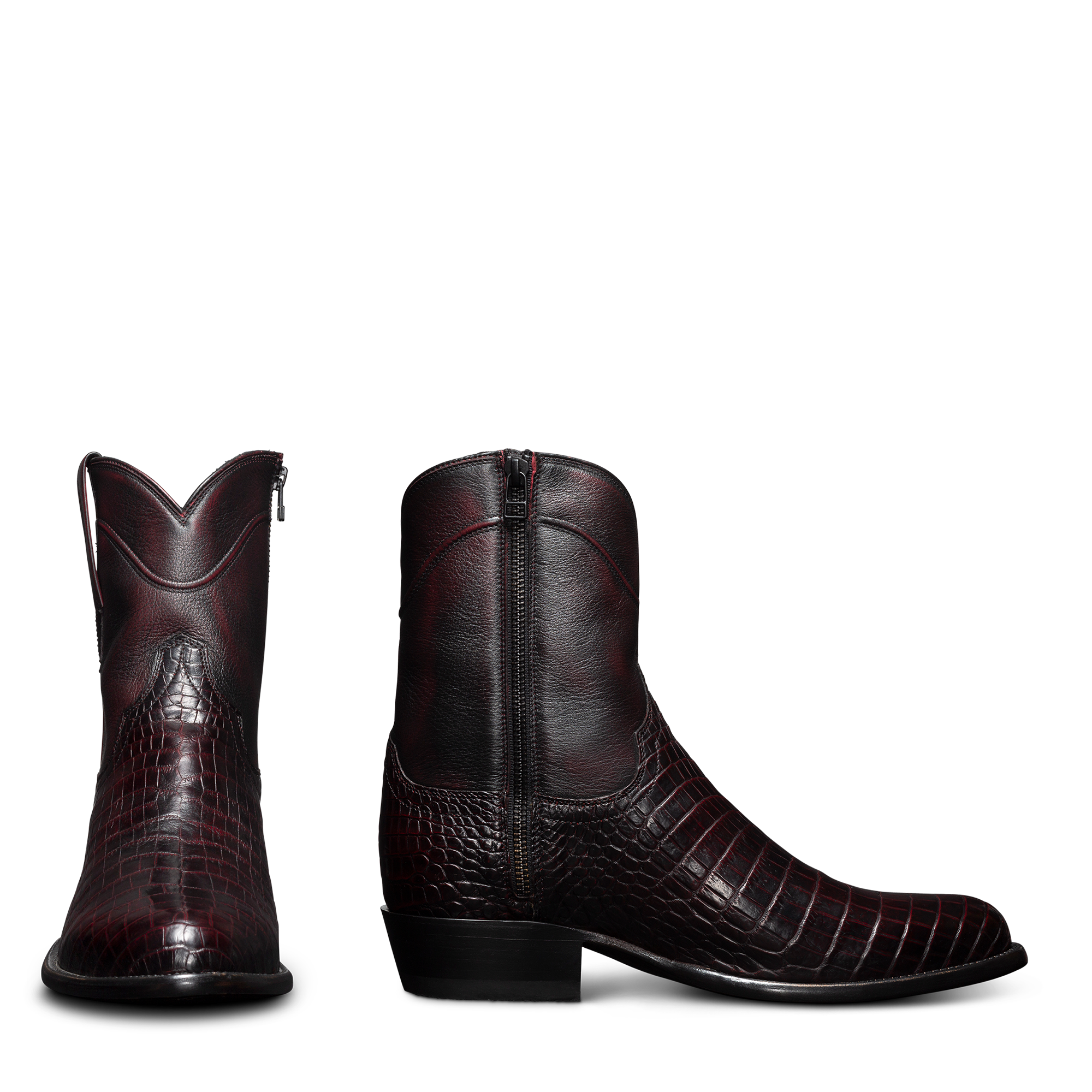 The Dean - Black Cherry Crocodile