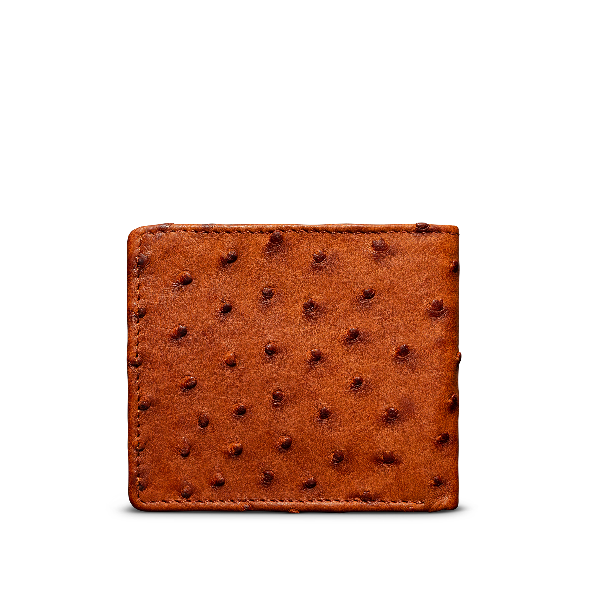 Ostrich Billfold - Pecan Ostrich