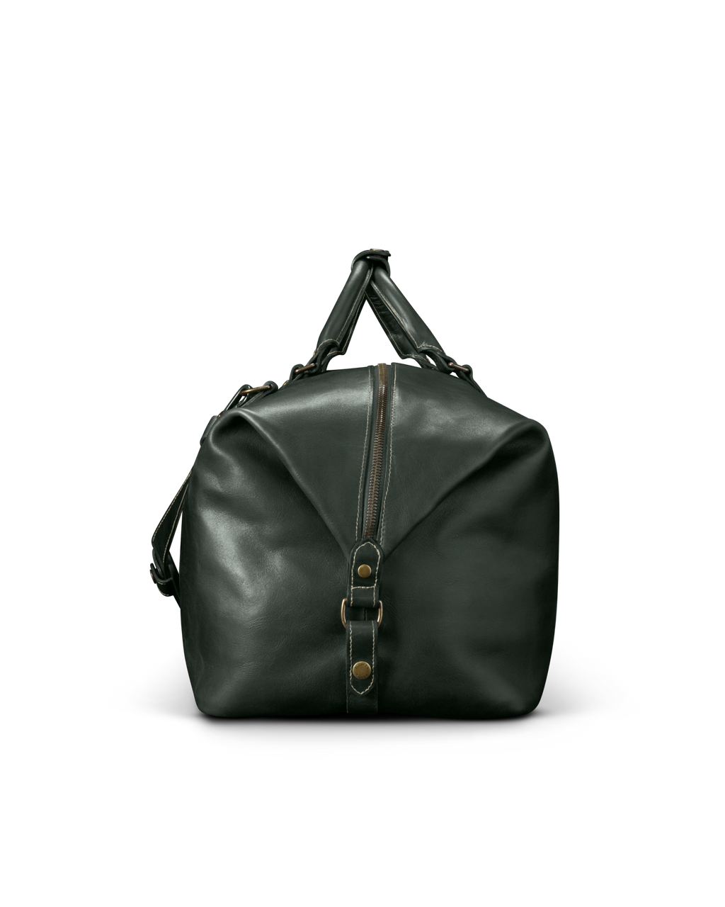 Bartlett Large Weekender - Midnight Green Cowhide