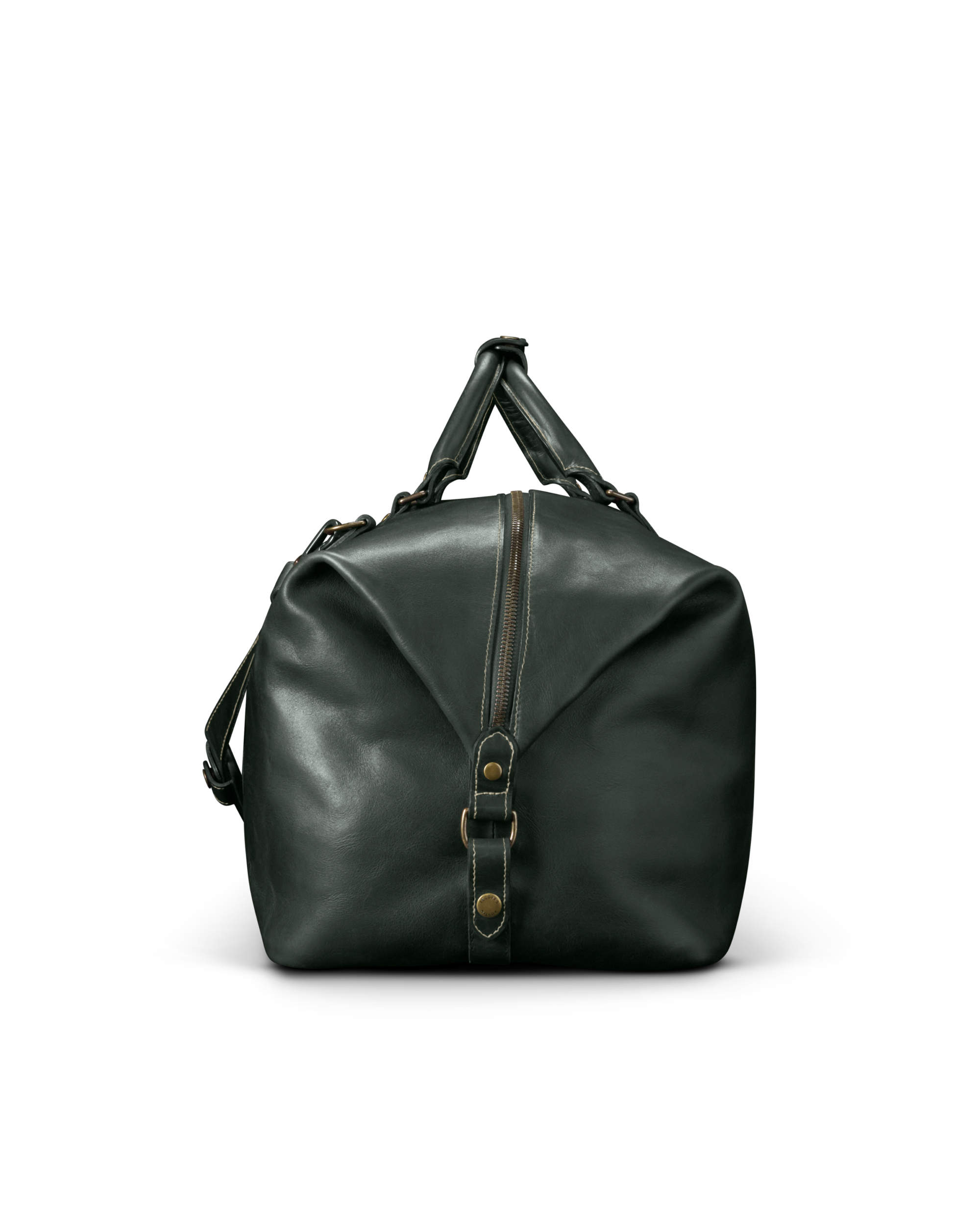 Bartlett Large Weekender - Midnight Green Cowhide