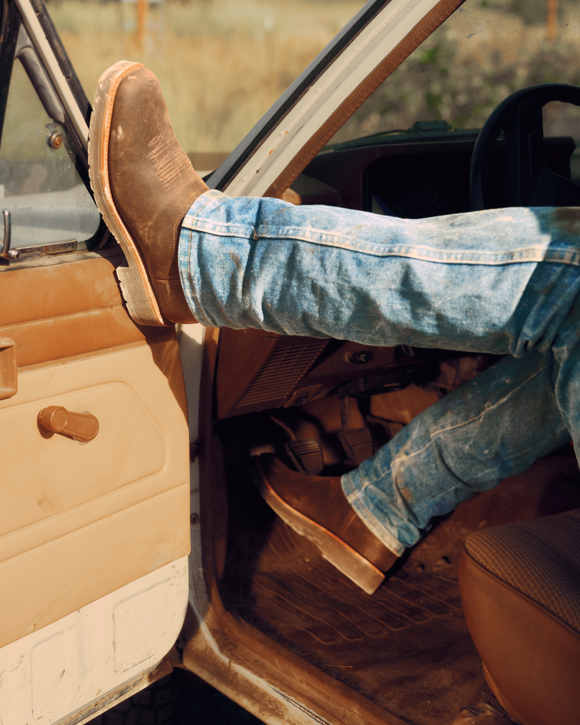 Tecovas x Mossy Oak Rugged Square Toe - Umber Cowhide