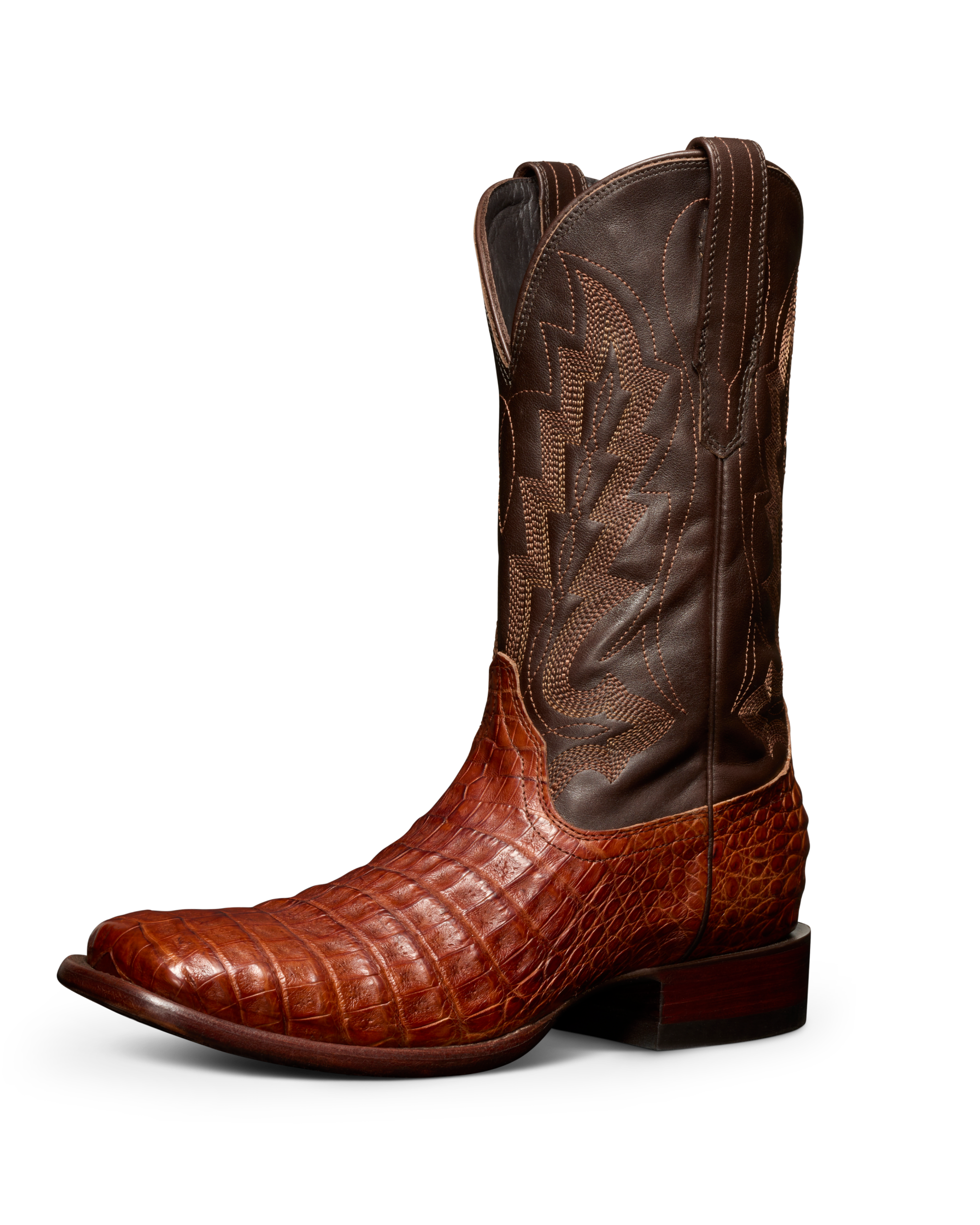 The William - Dark Pecan Caiman