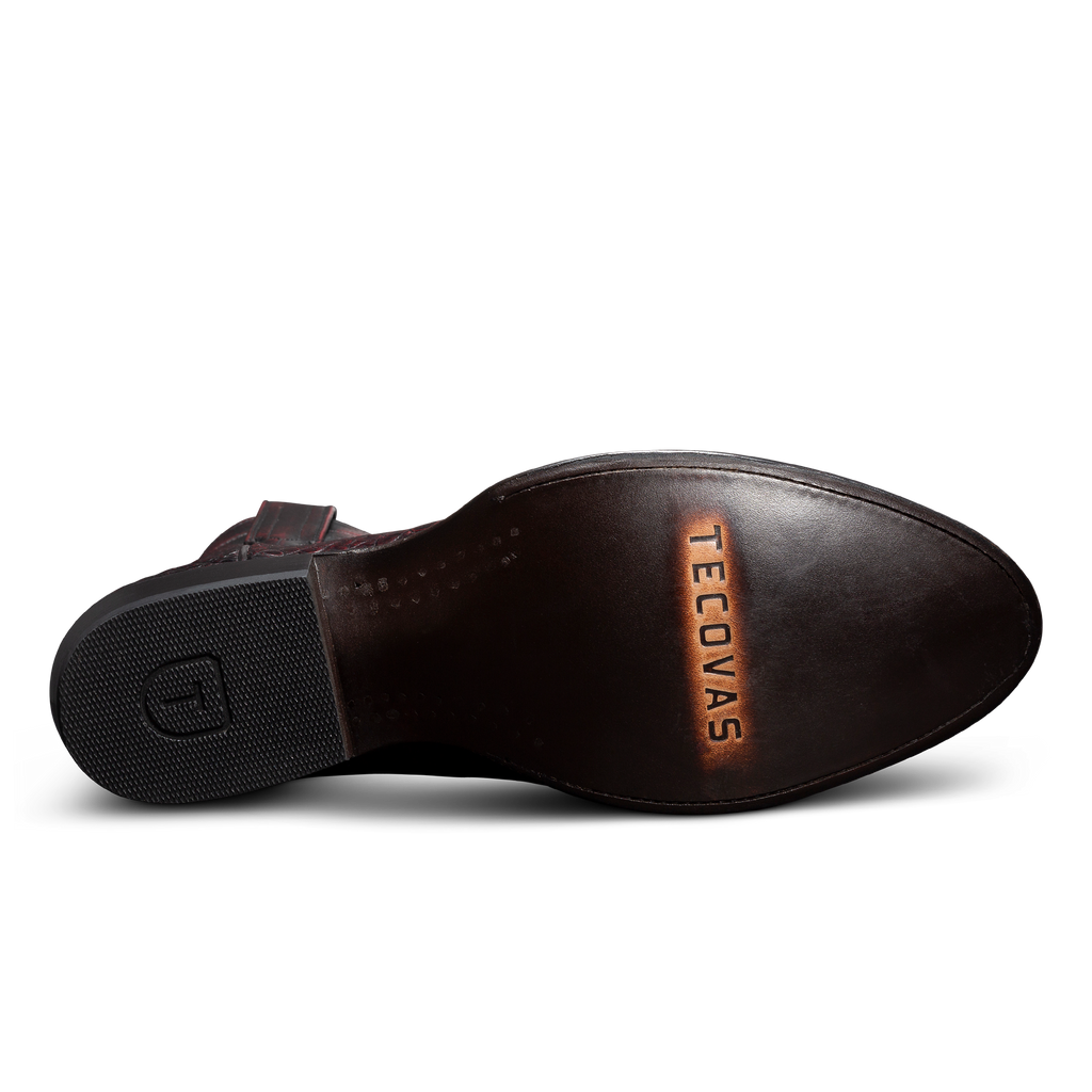The Dean - Black Cherry Crocodile