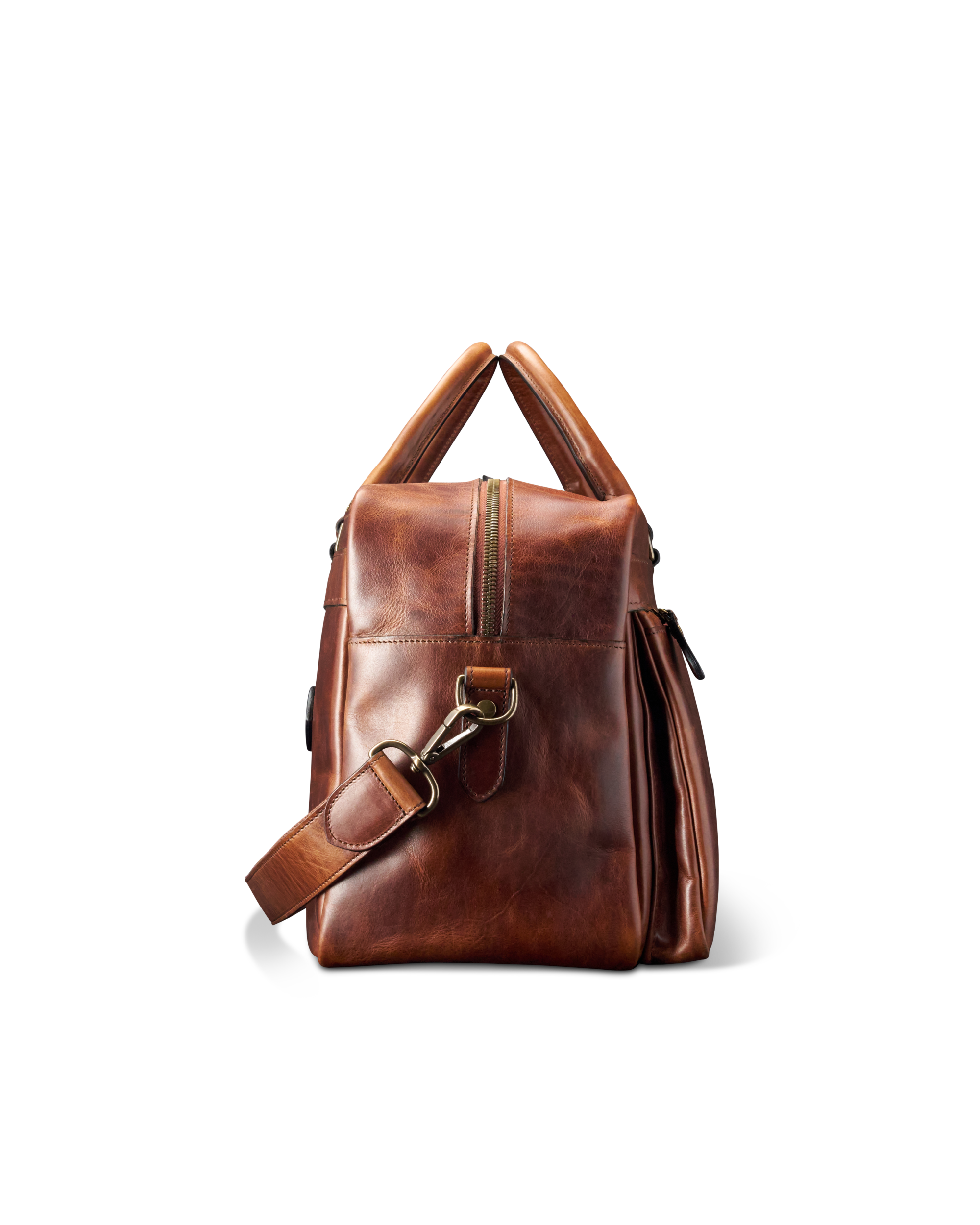 Bartlett Carrier Duffle - Cognac Cowhide