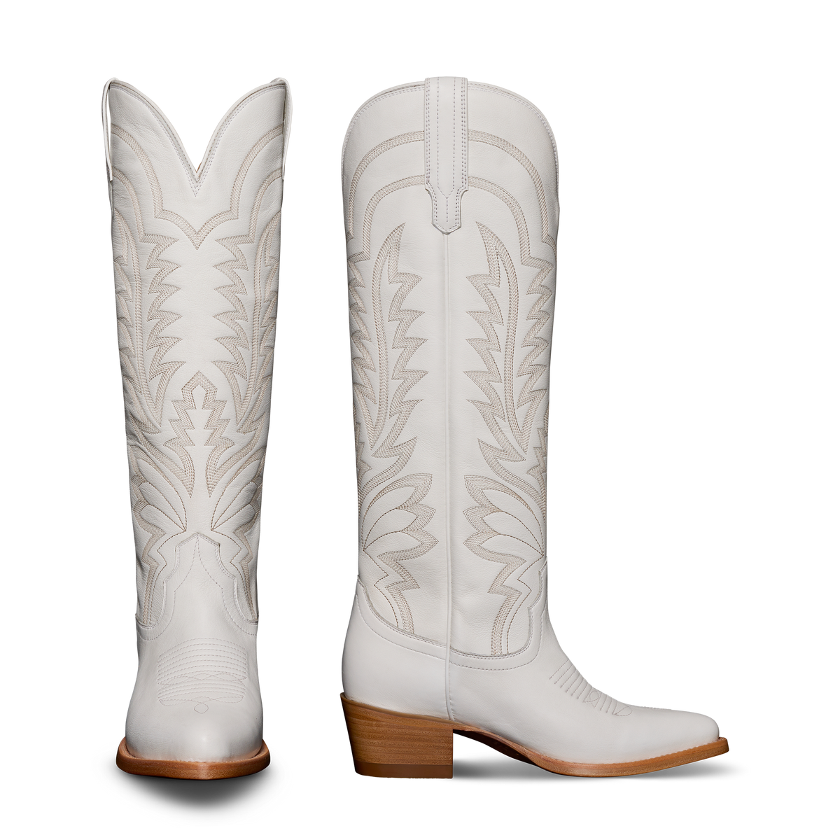 The Abby - Snow Cowhide