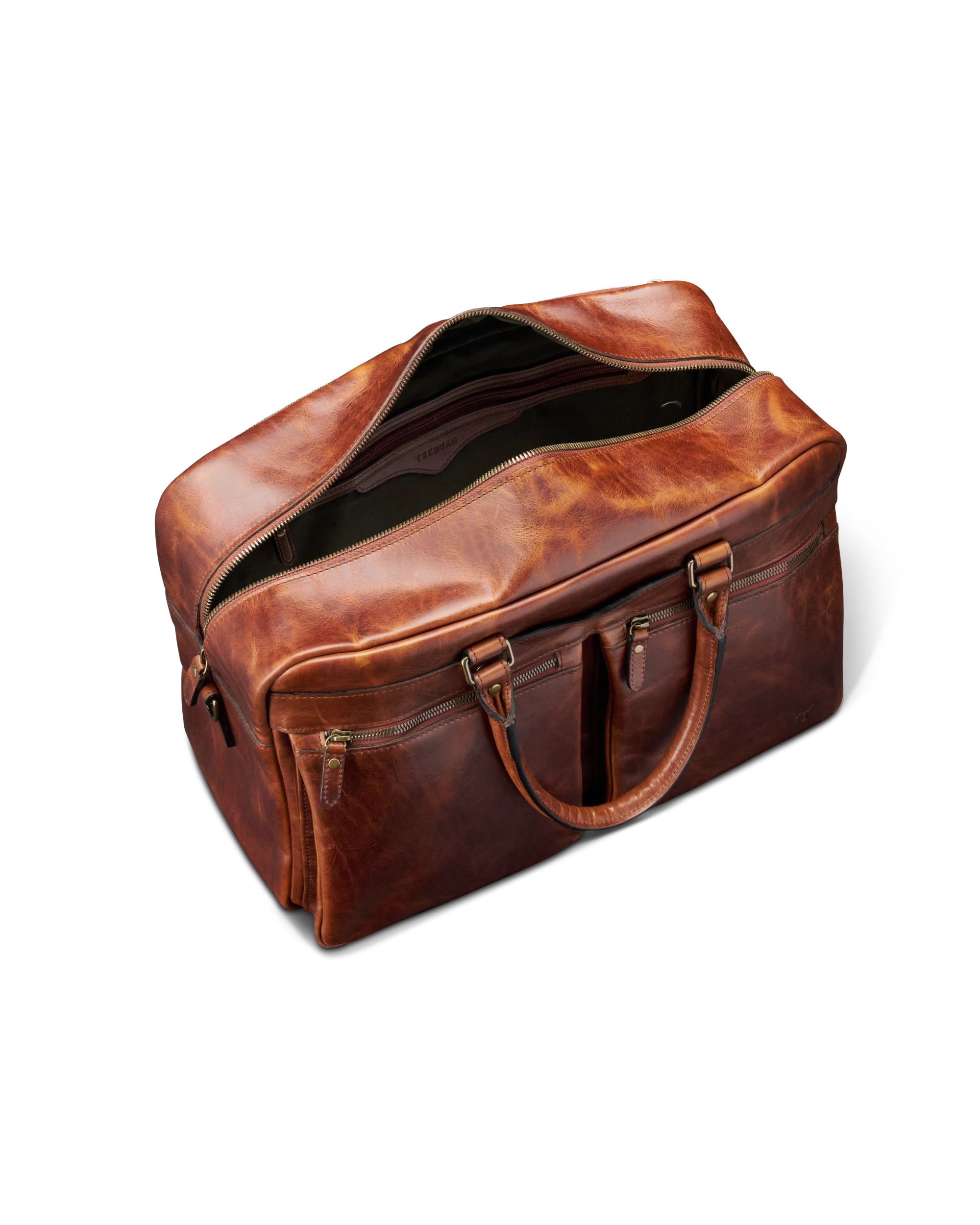 Bartlett Carrier Duffle - Cognac Cowhide