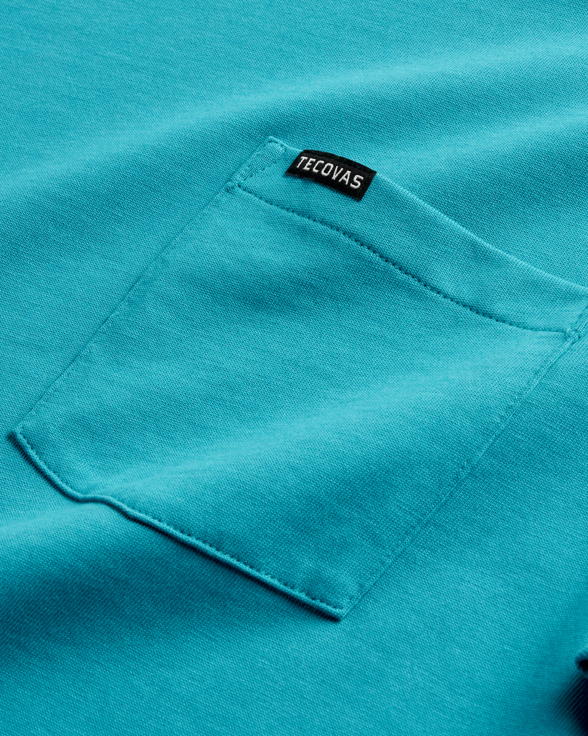 Men's Standard Issue Pocket Tee - Teal Pima Cotton