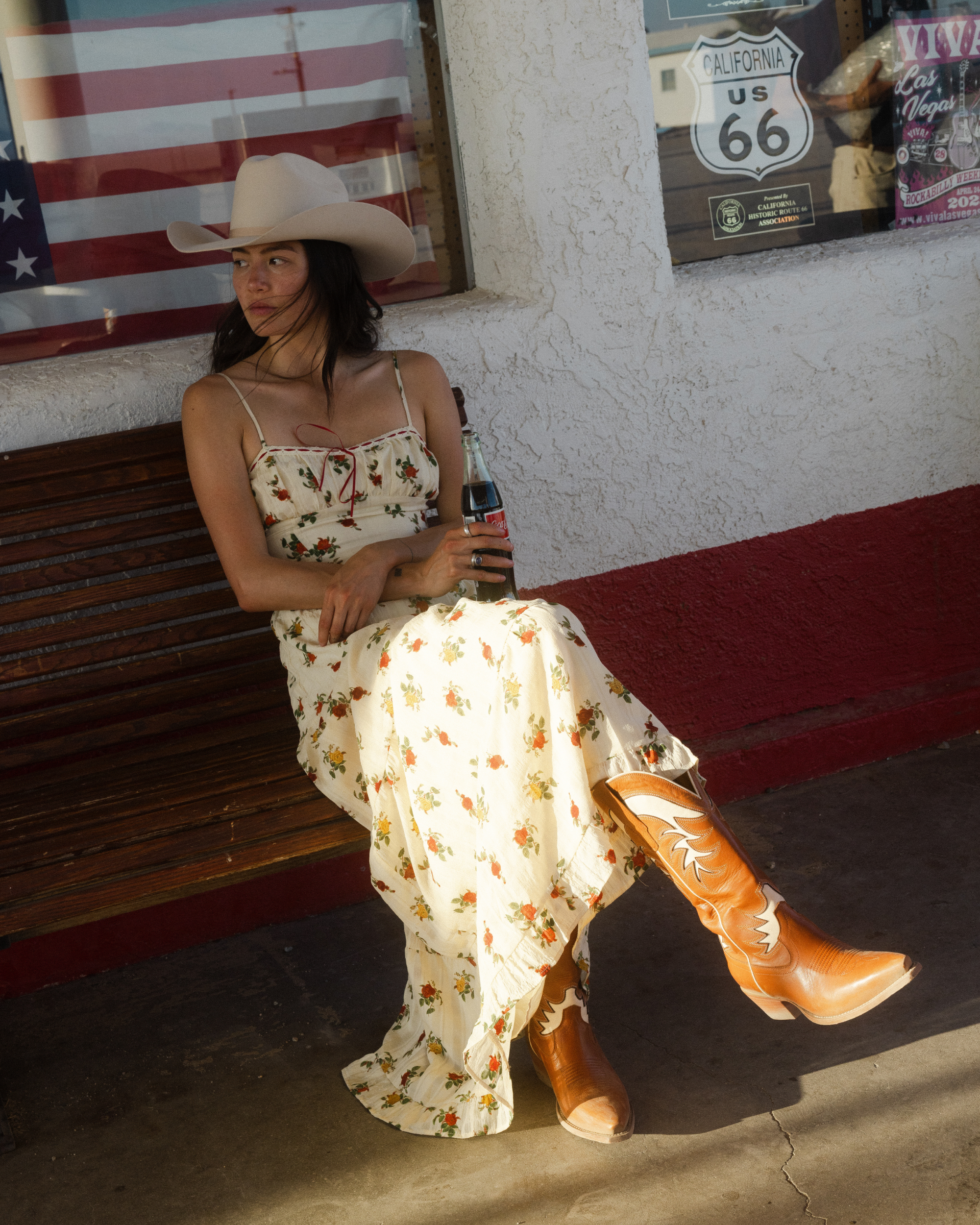 The Annie - Pecan Bone Cowhide