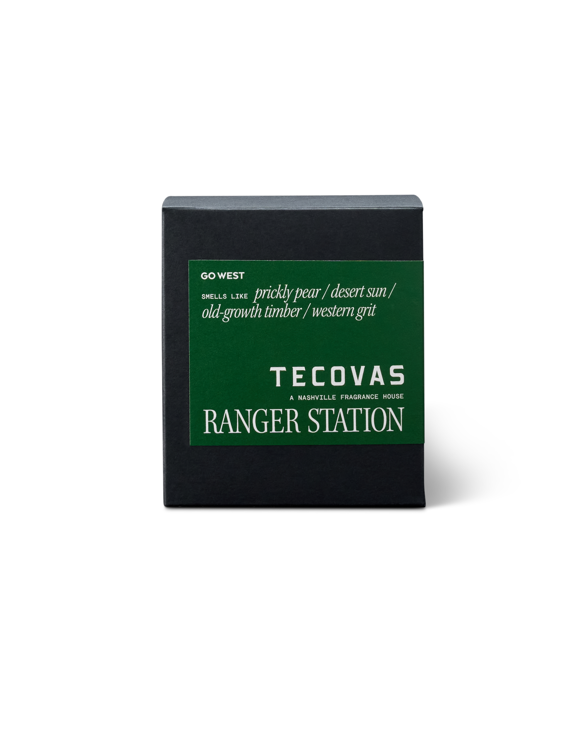 Go West Ranger Station Candle - White Candle