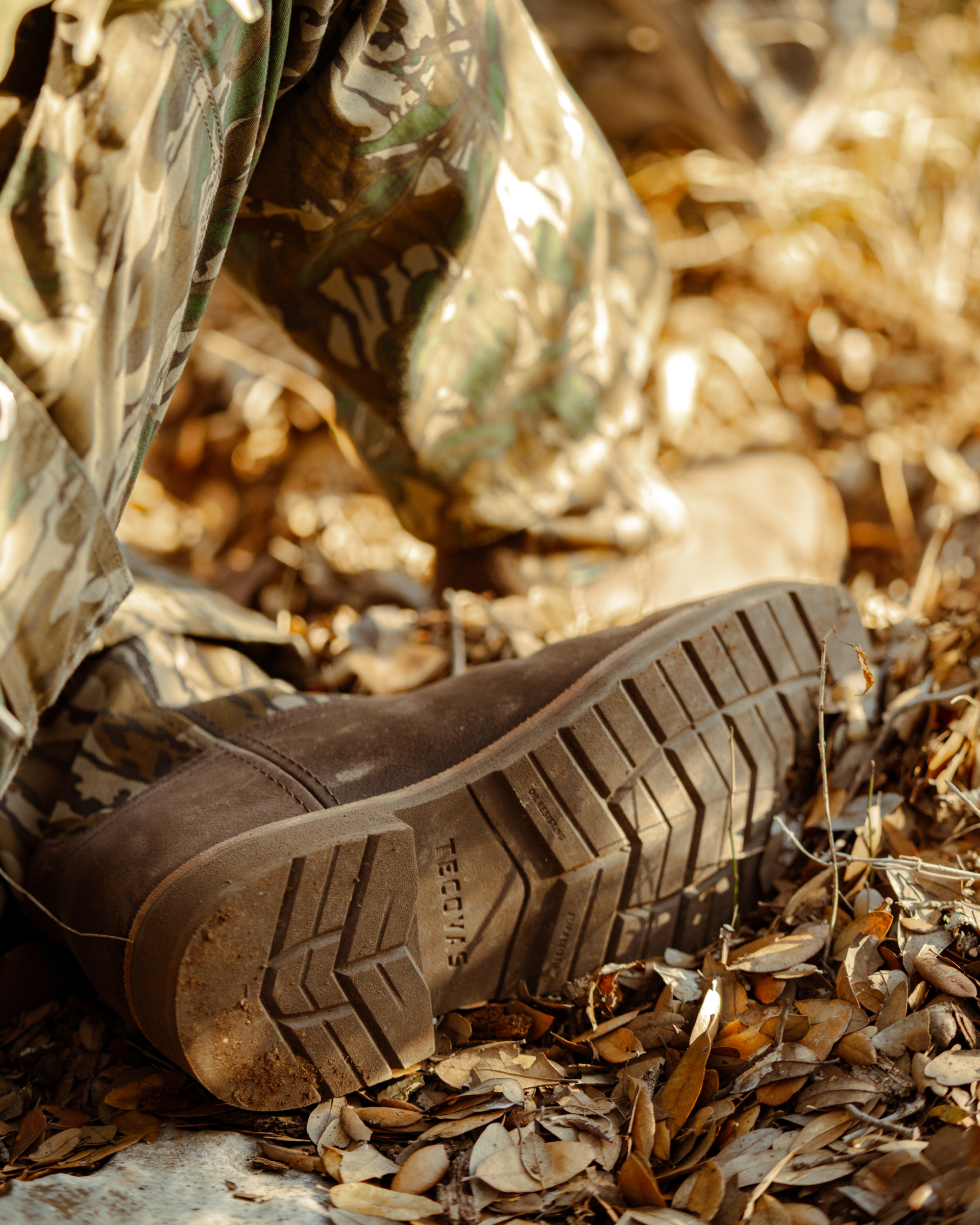 Tecovas x Mossy Oak Rugged Square Toe - Umber Cowhide