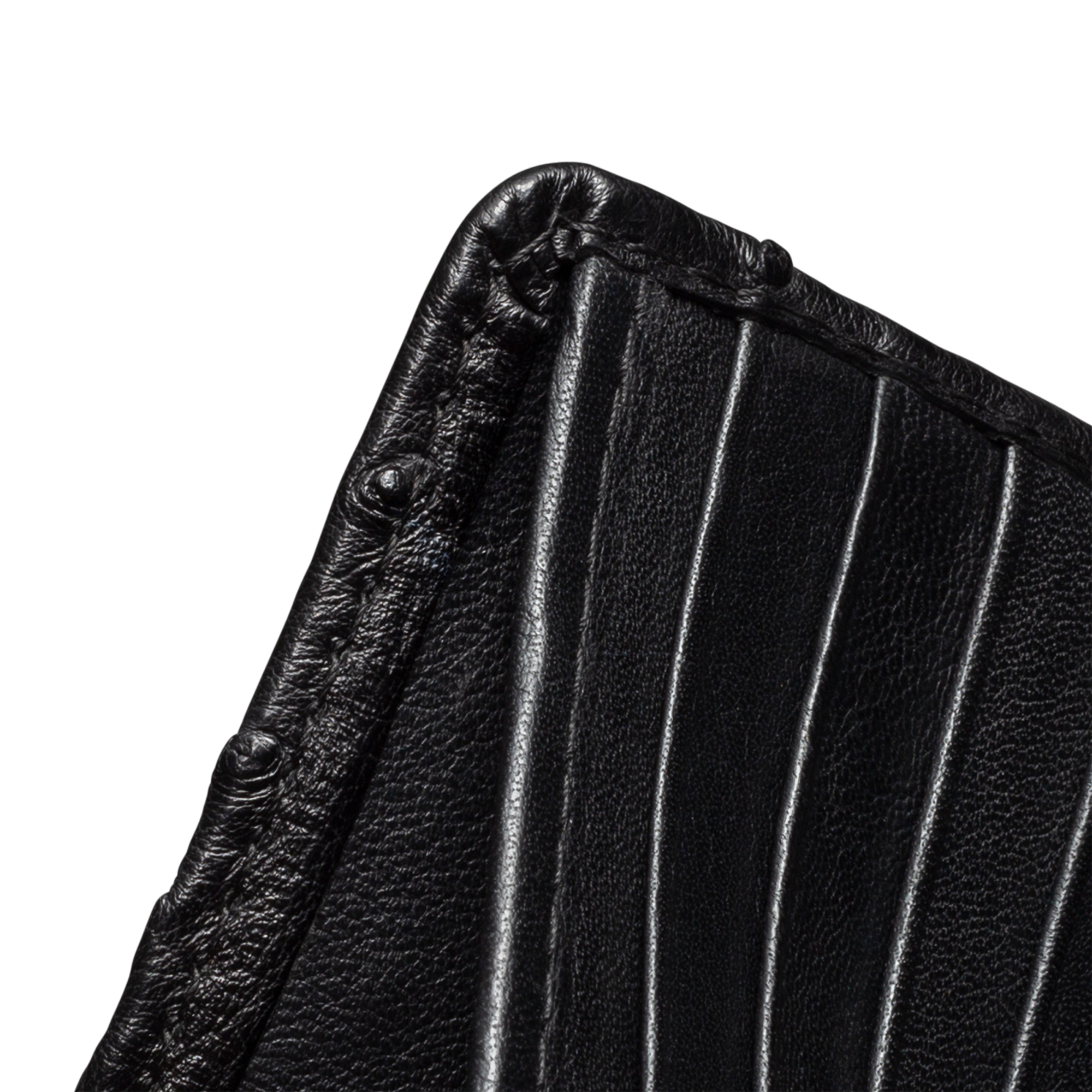 Ostrich Billfold - Midnight Ostrich
